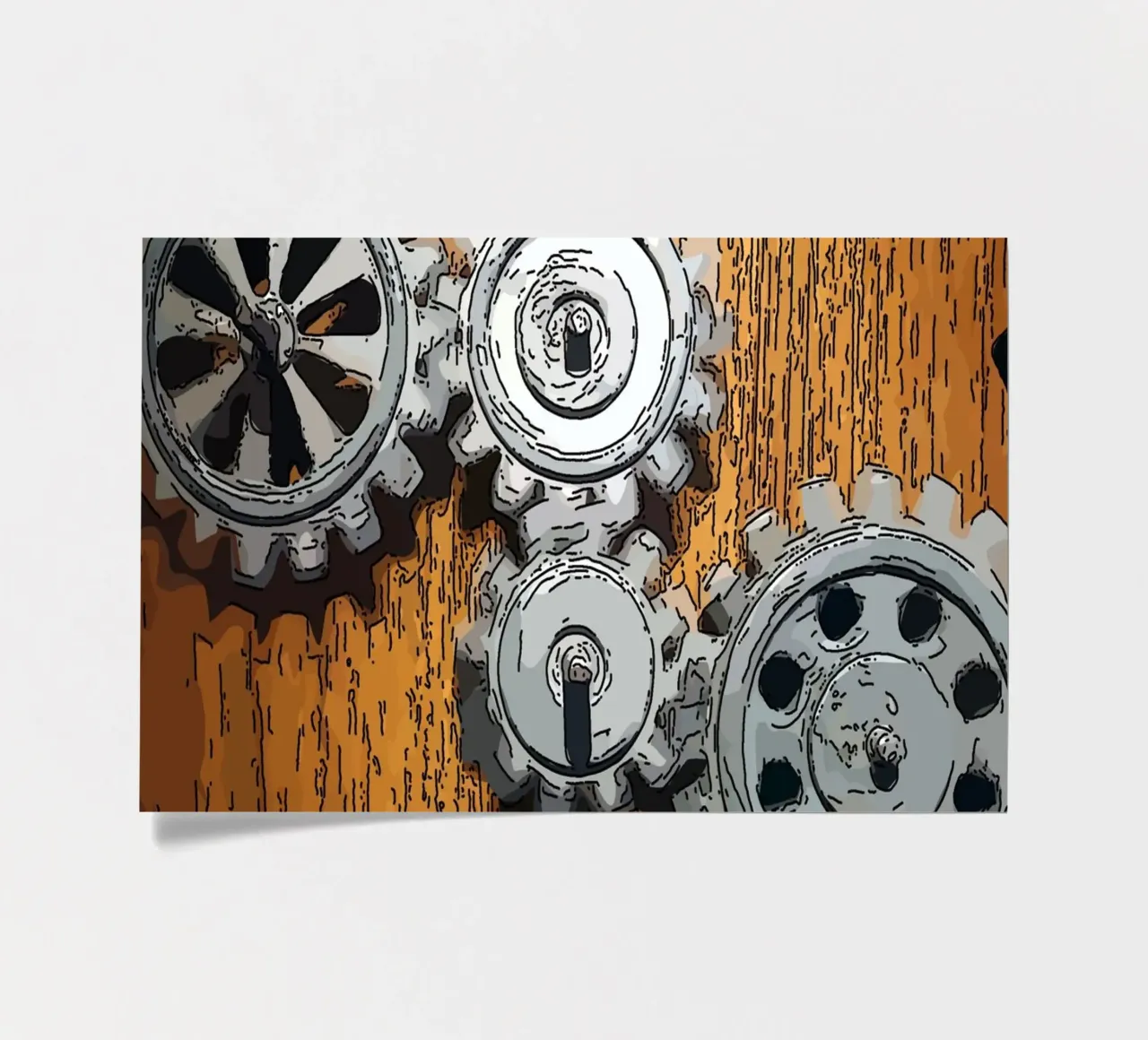 Panel Stickerbogen von Massimo Frascogna