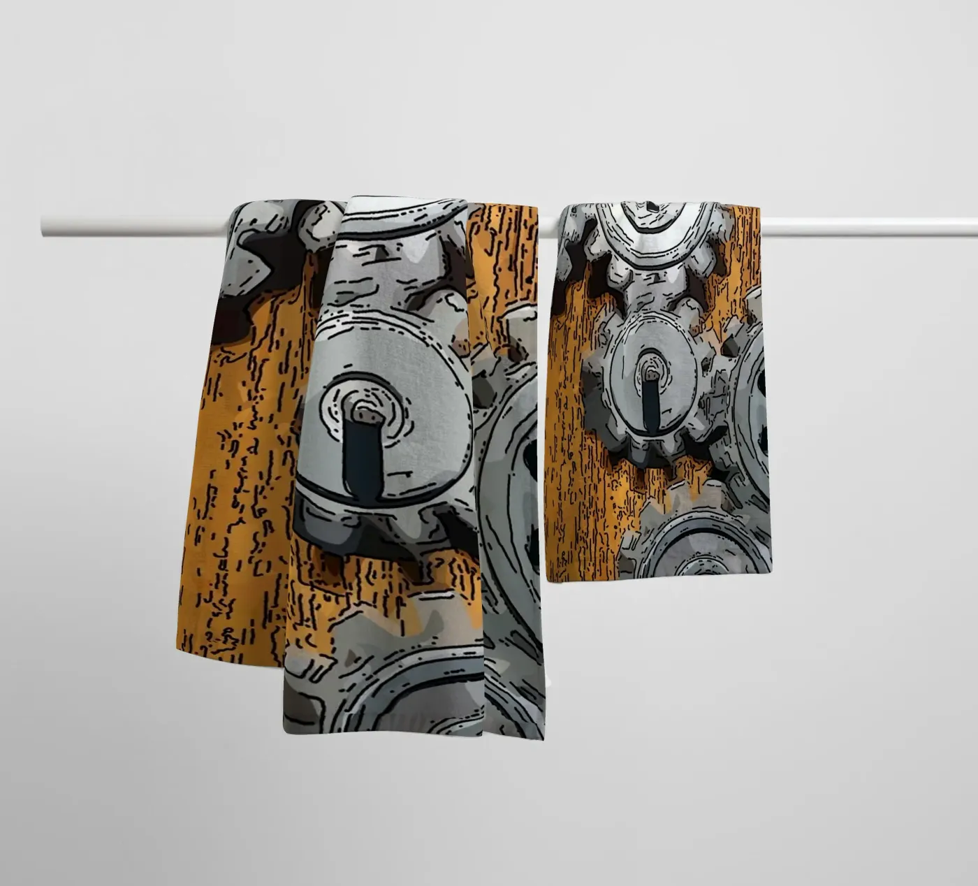 paneel badhanddoek van Massimo Frascogna