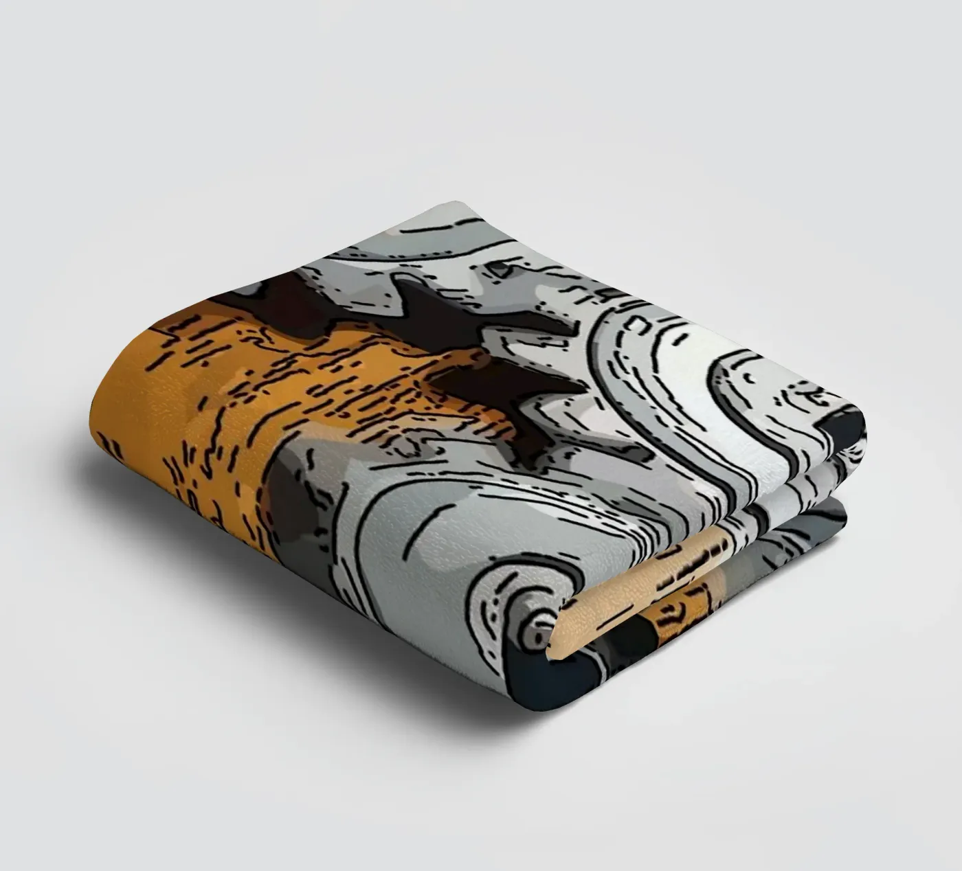 paneel badhanddoek van Massimo Frascogna