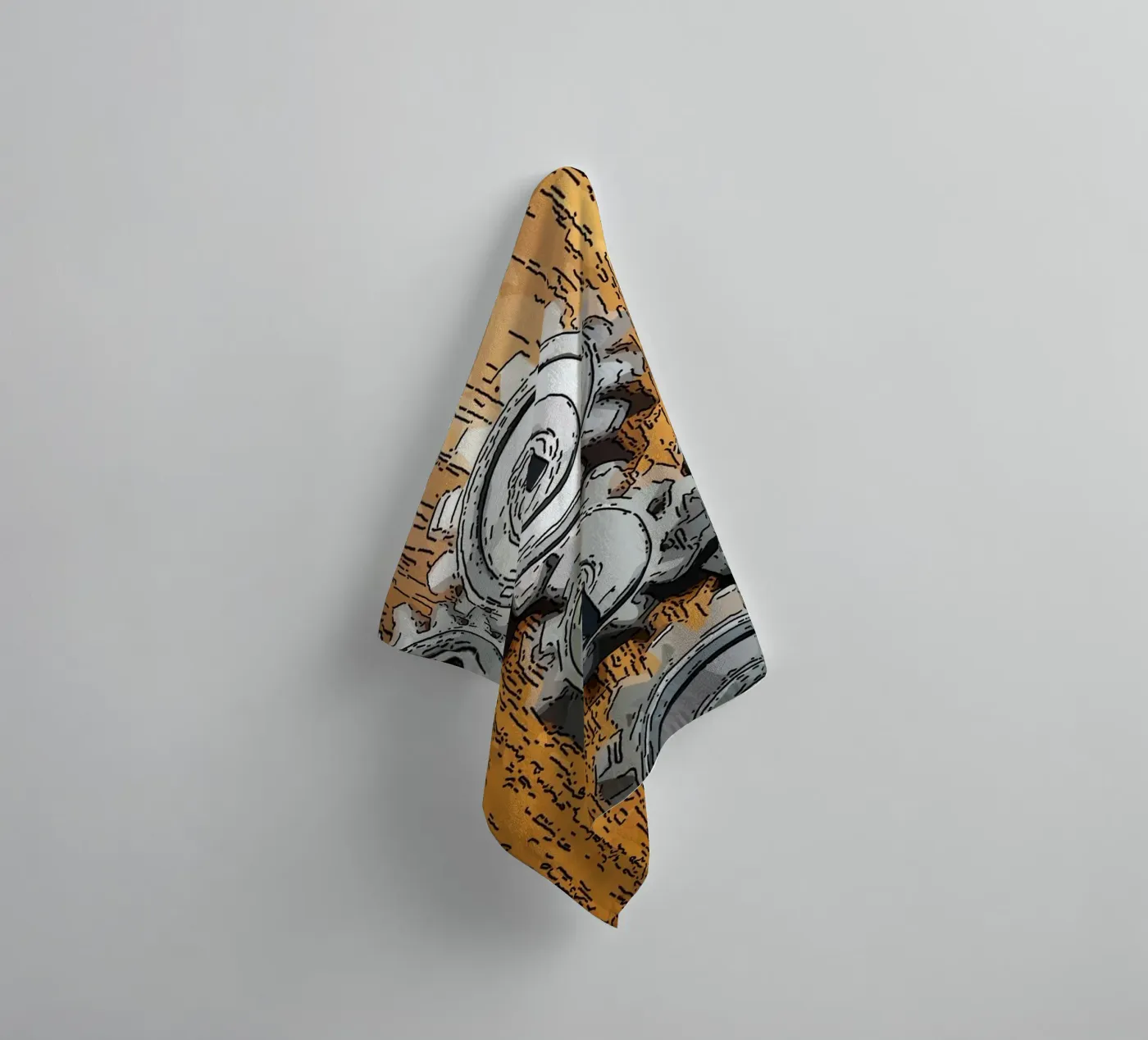 paneel badhanddoek van Massimo Frascogna