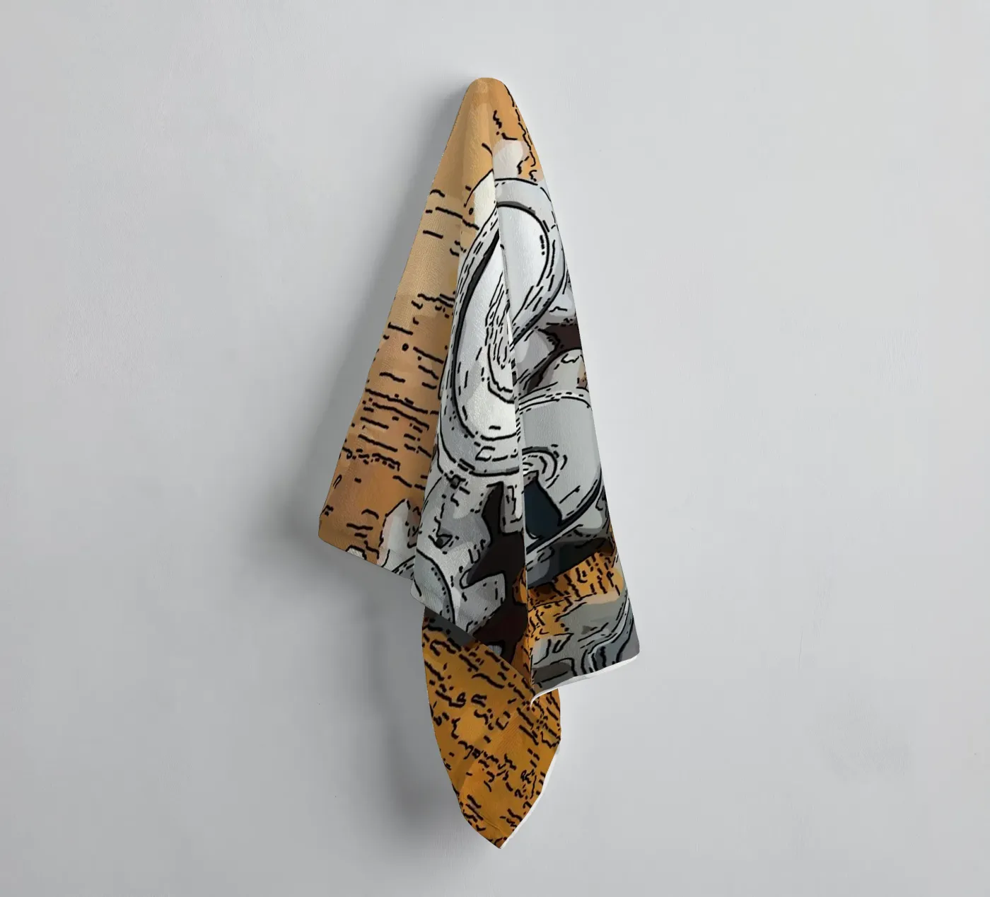 paneel badhanddoek van Massimo Frascogna