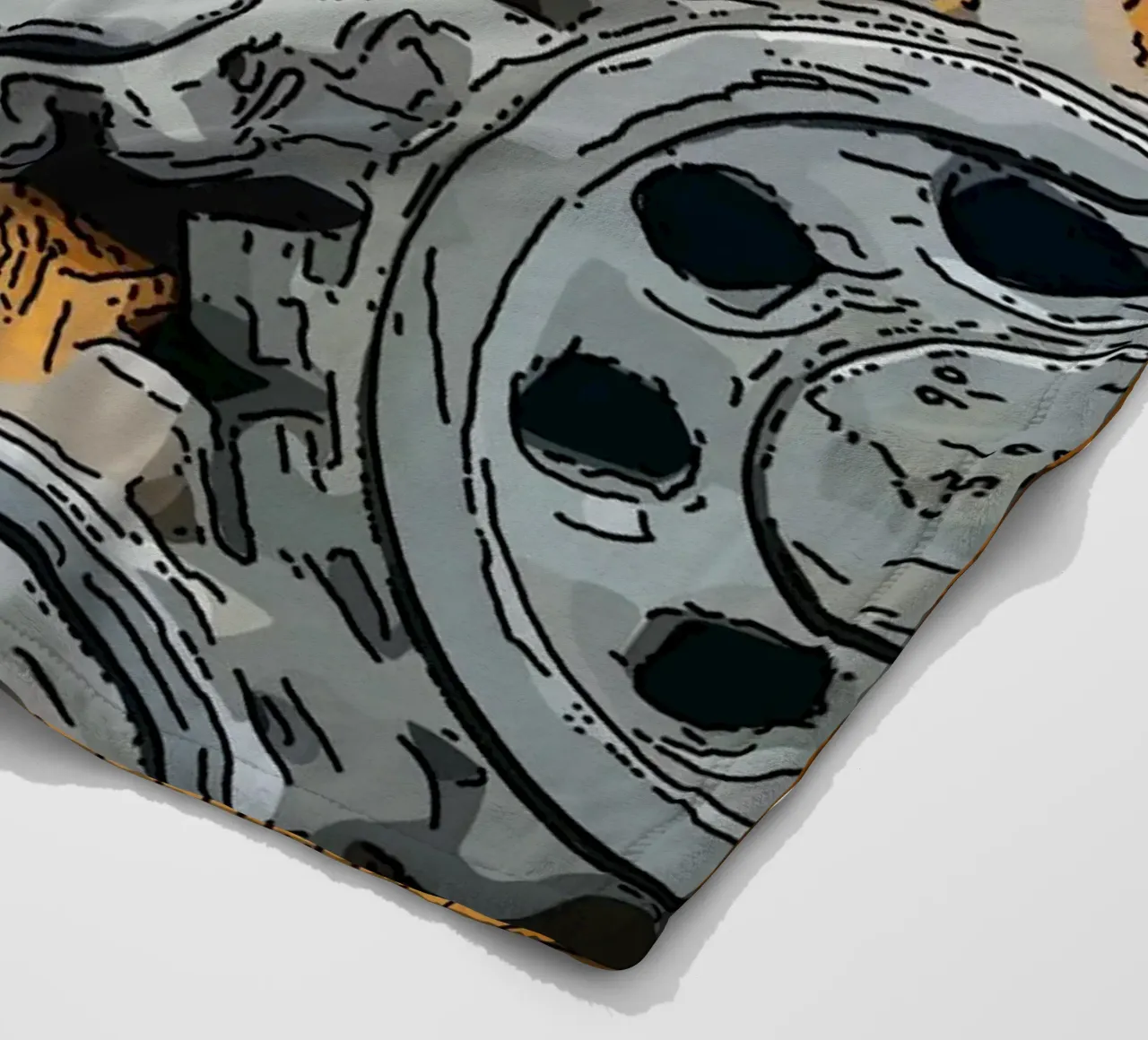 Panel Fleecedecke von Massimo Frascogna