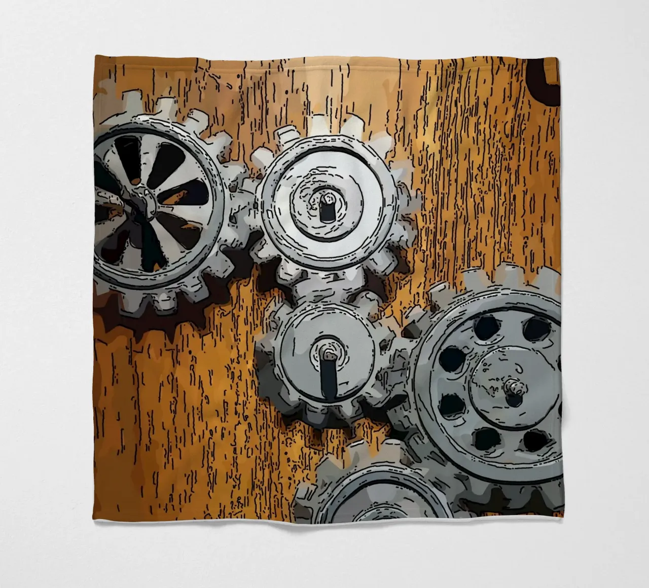 Panel Fleecedecke von Massimo Frascogna