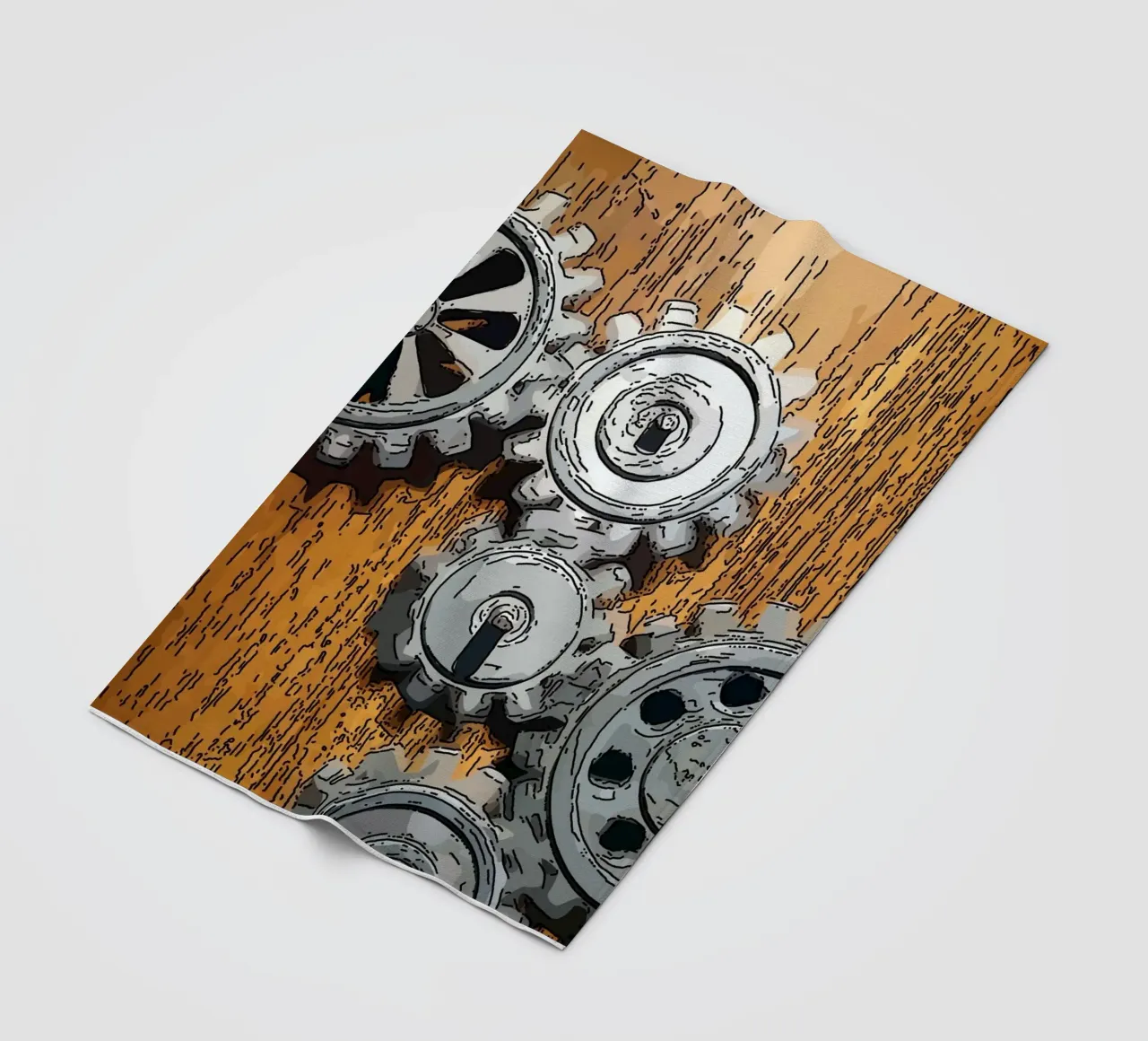 Panel Fleecedecke von Massimo Frascogna