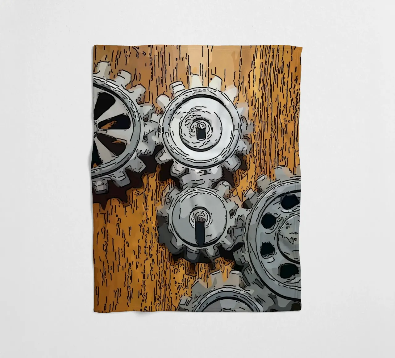 panel Fleecedecke von Massimo Frascogna