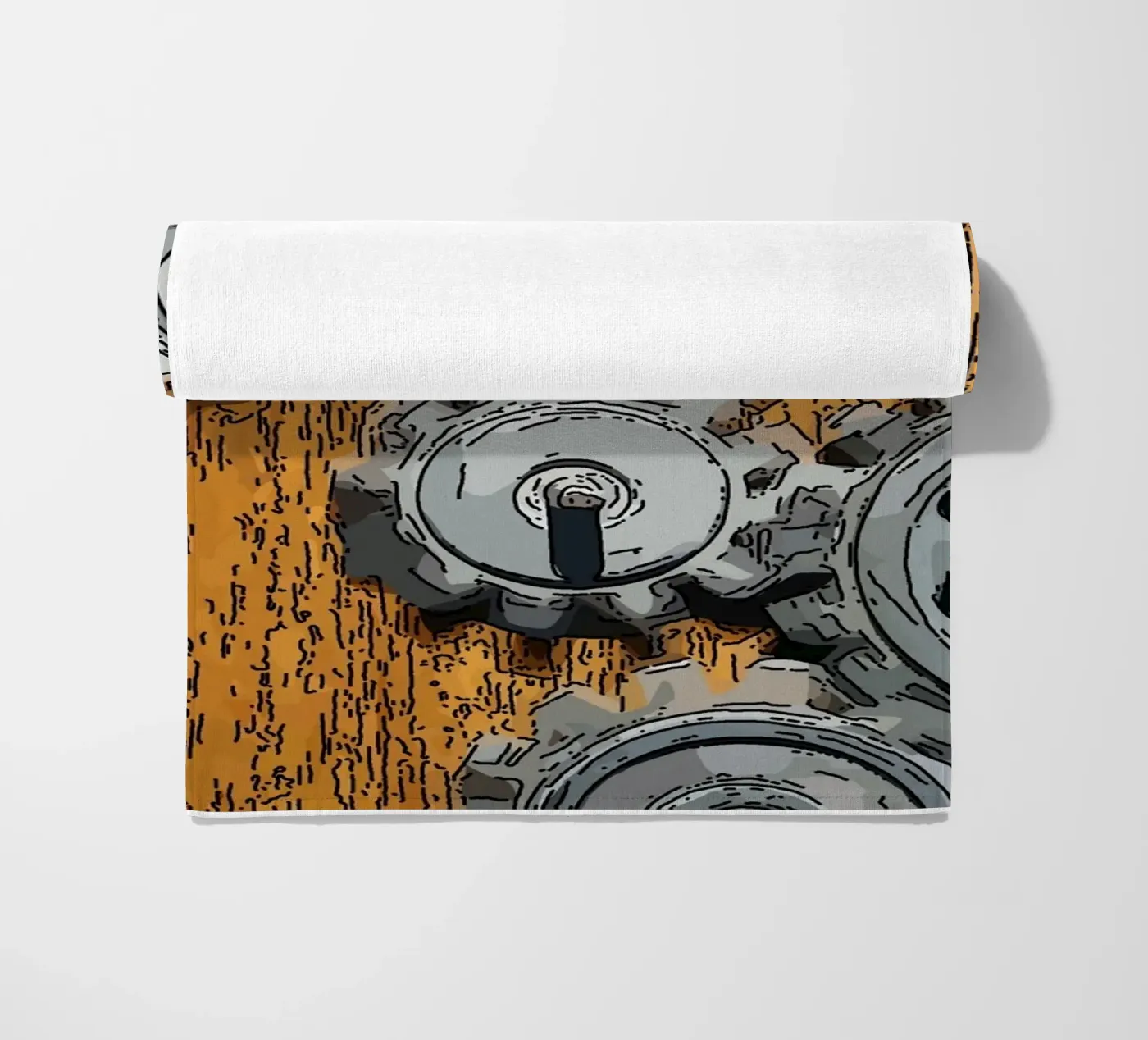 paneel strandhanddoek van Massimo Frascogna