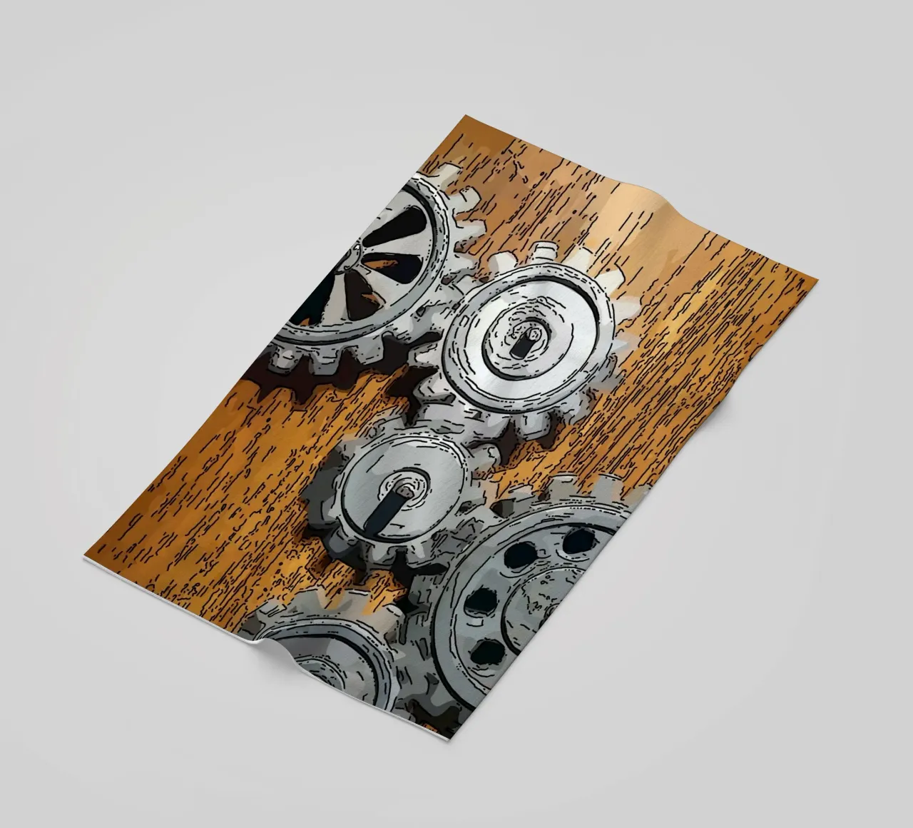 Panel Strandtuch von Massimo Frascogna