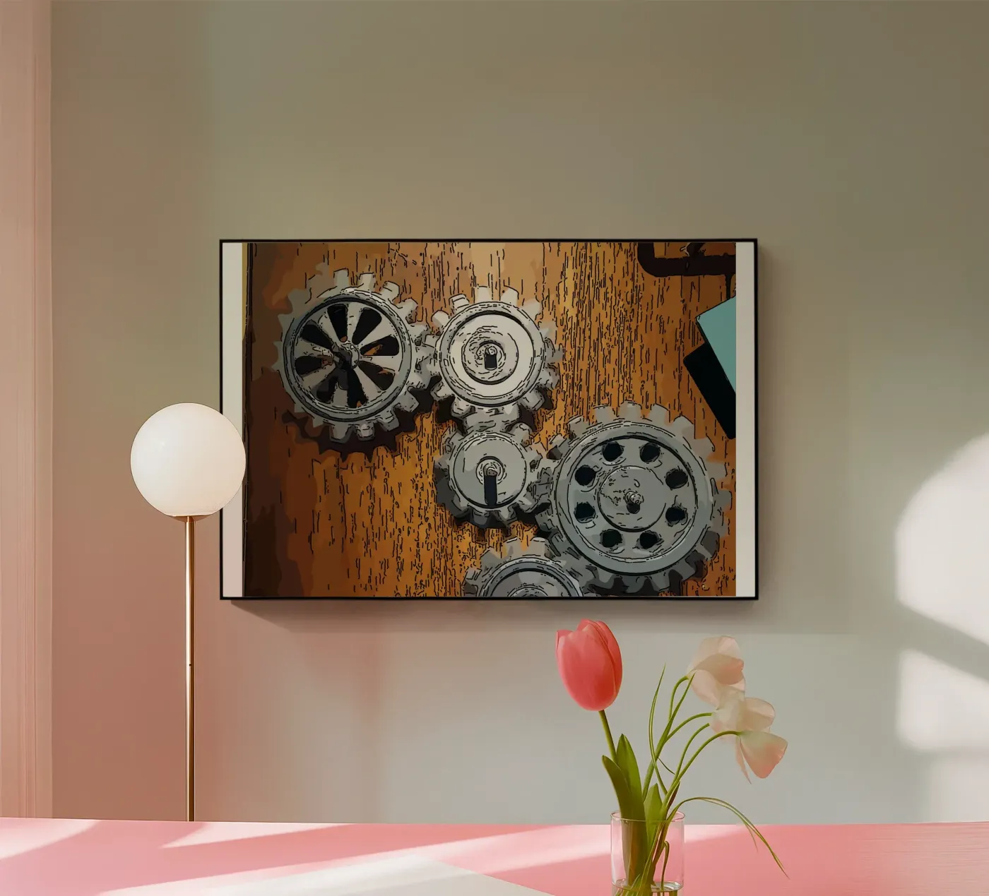 panneau plexiglas de Massimo Frascogna