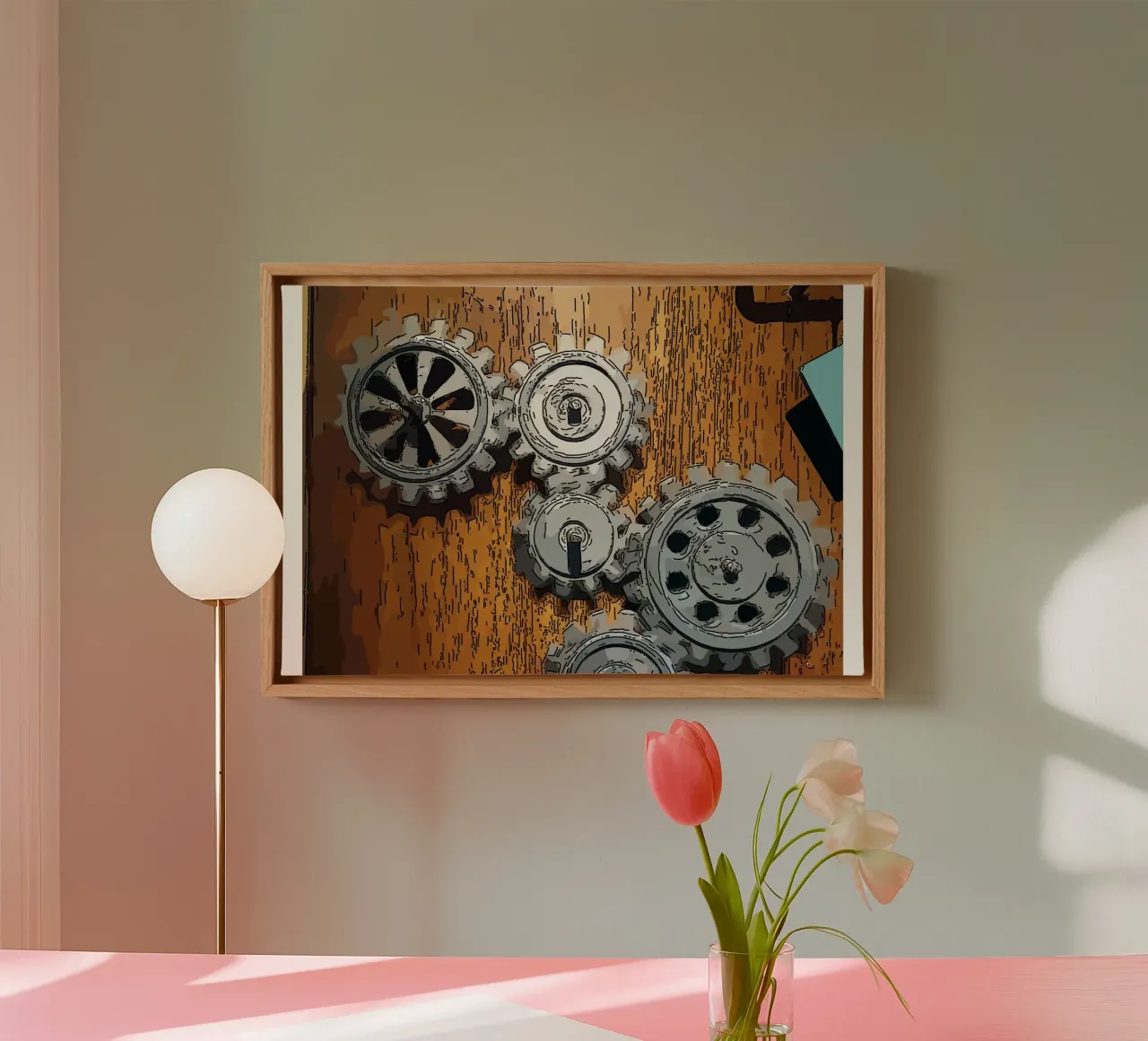 panel canvas by Massimo Frascogna