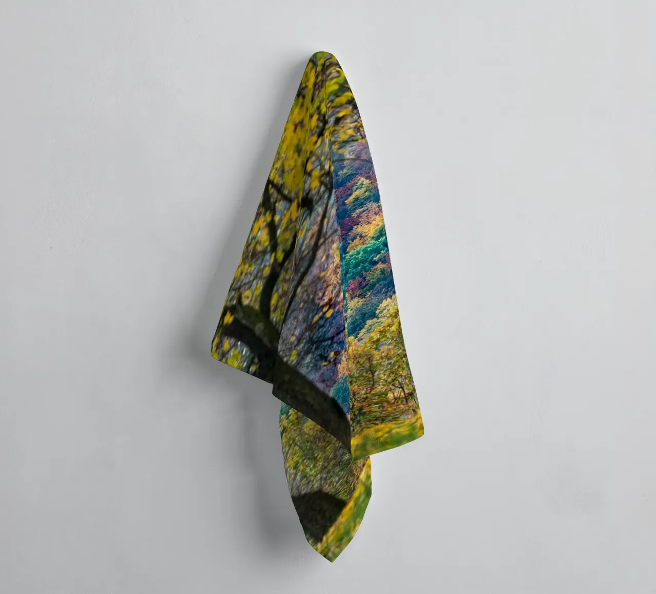 Herfstkleuren badhanddoek van anderm