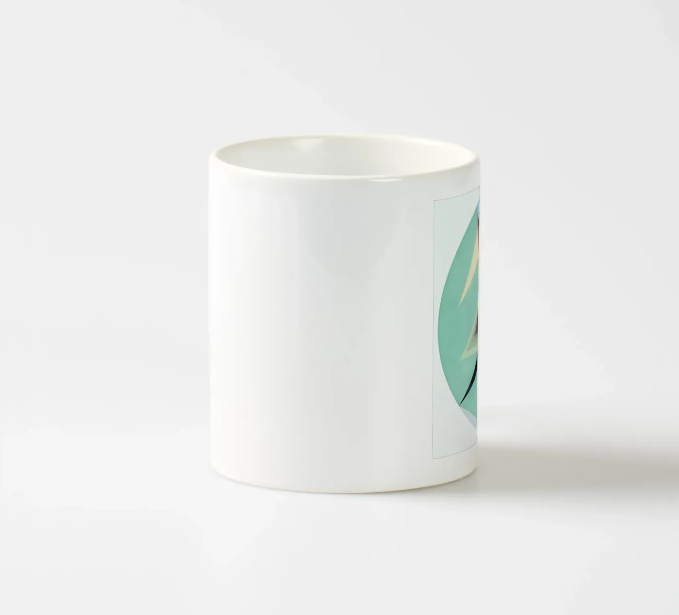 Exposed ceramic mug by Lines Inside