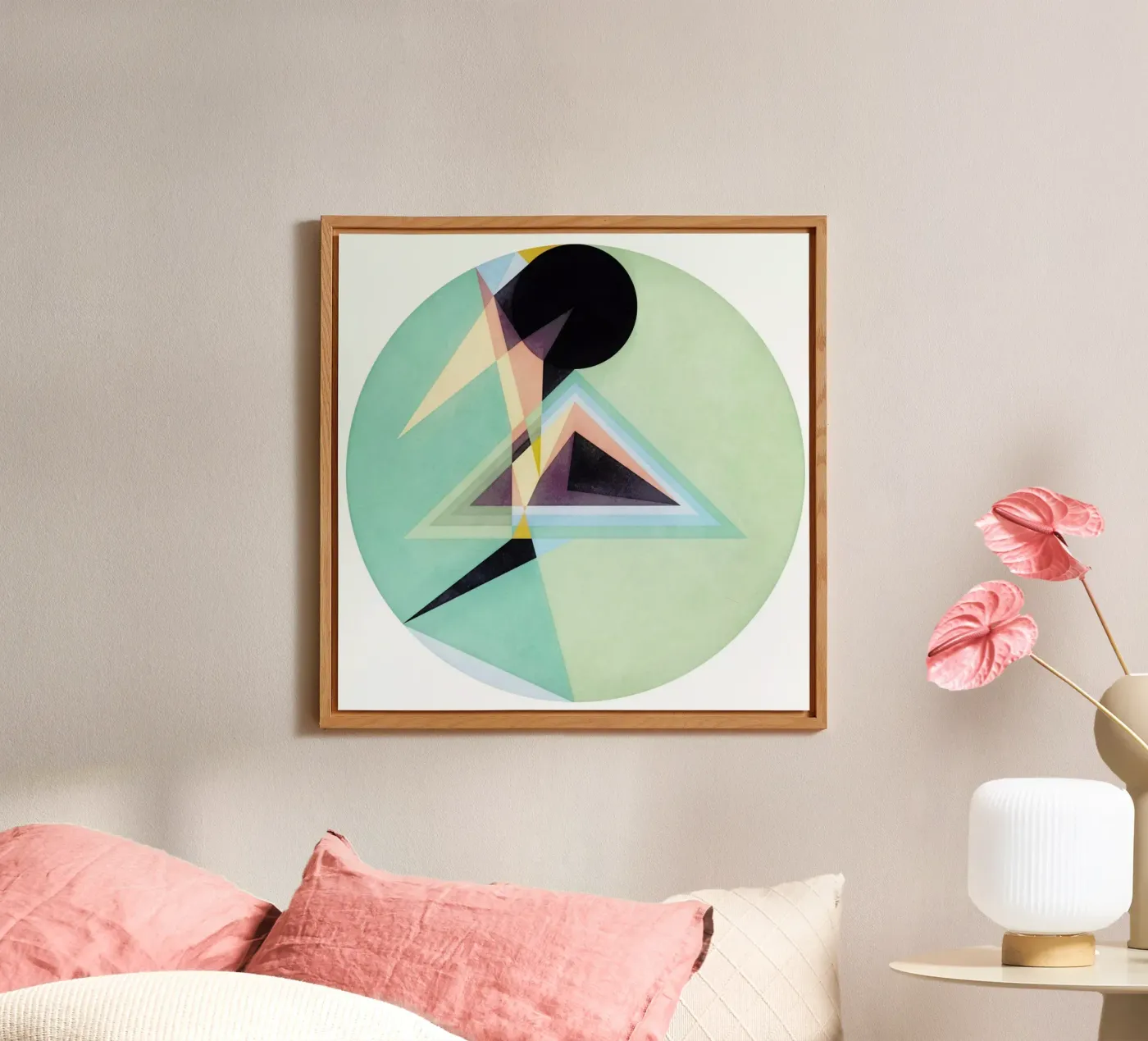 Exposed forex-plaat van Abstract Joy