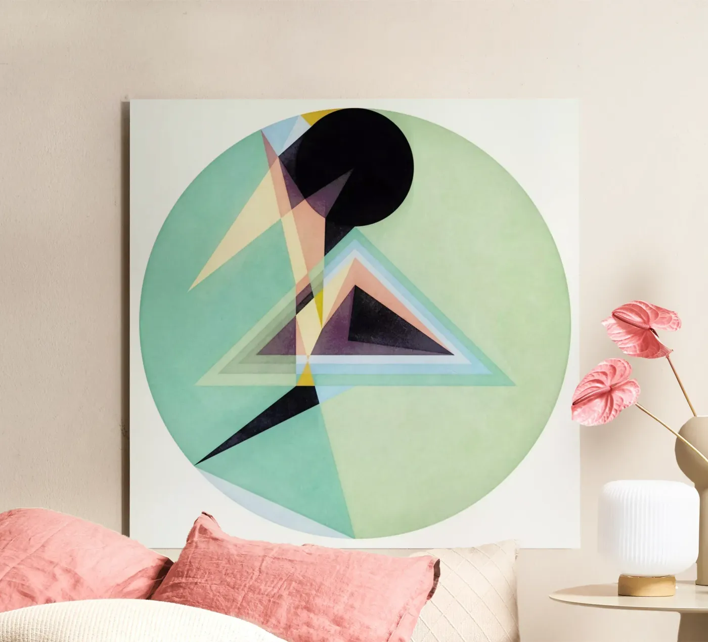 Exposed forex-plaat van Abstract Joy