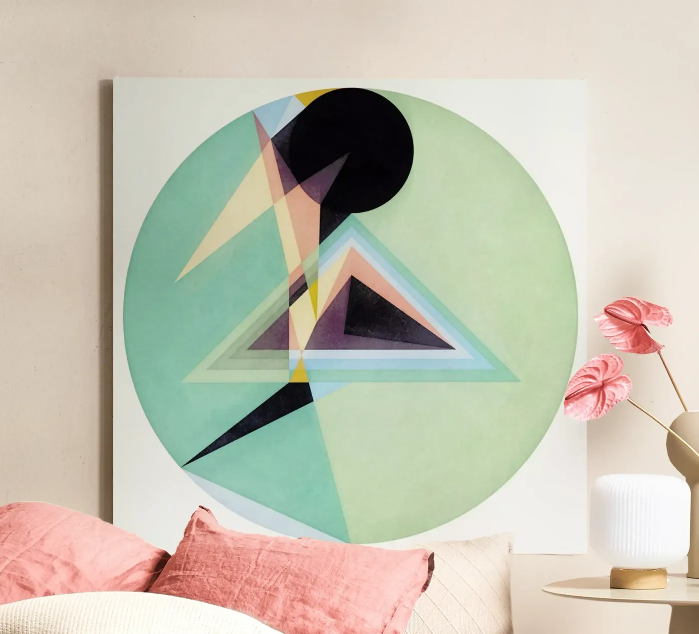 Exposed canvas by Abstract Joy