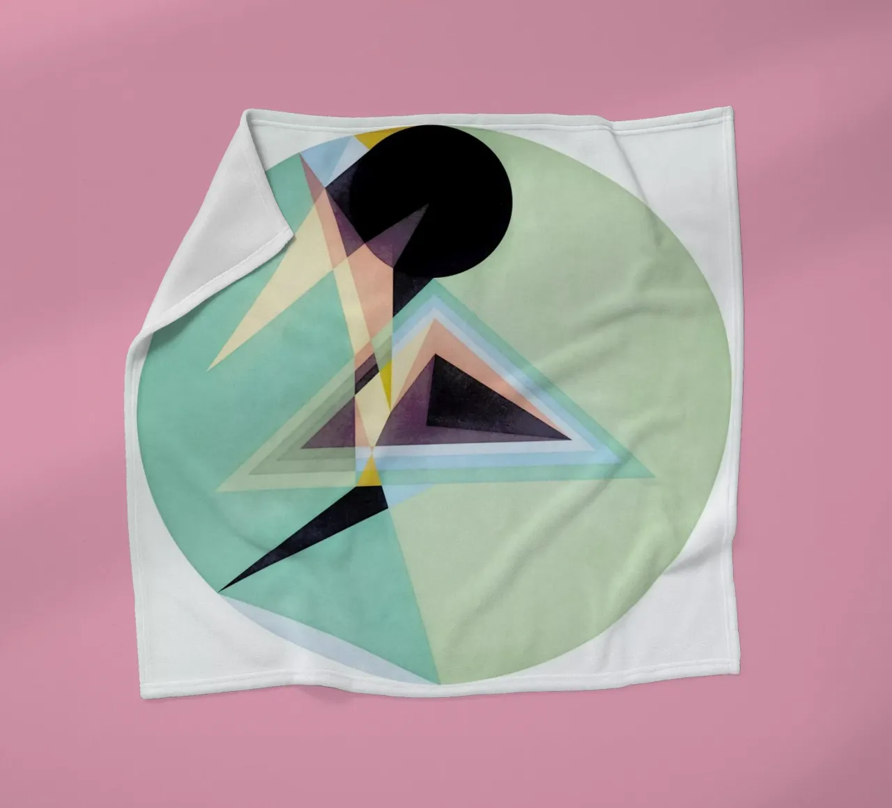 Exposed fleece blanket by Abstract 888