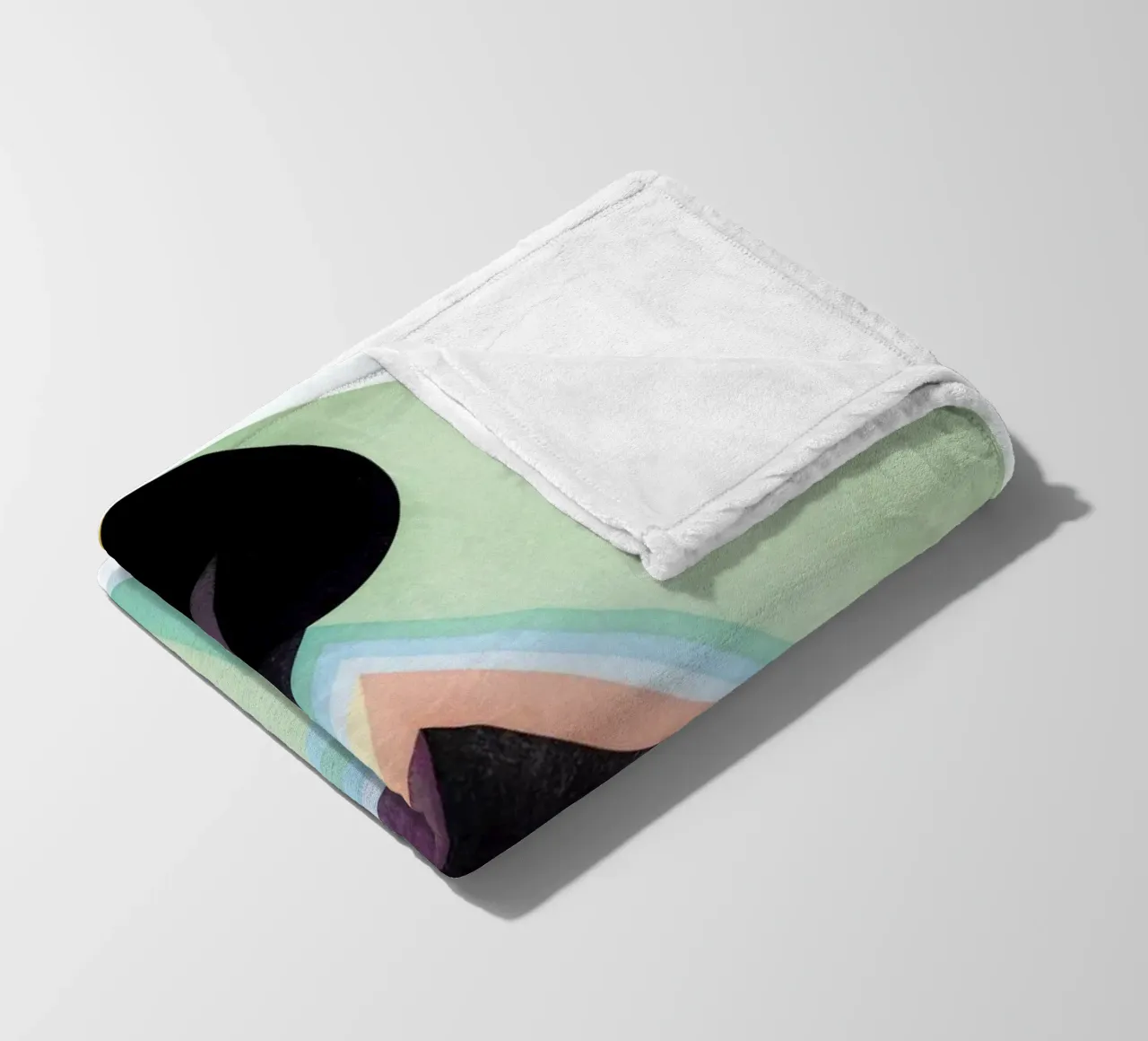 Exposed fleece blanket by Abstract 888