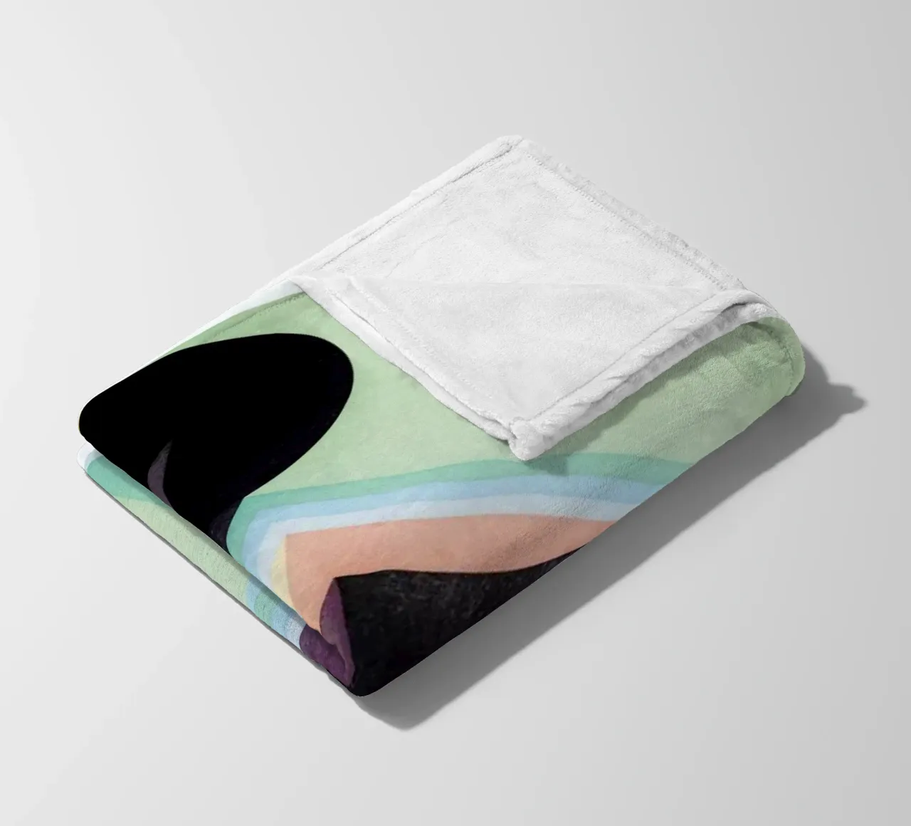 Exposed fleece blanket by Abstract 888