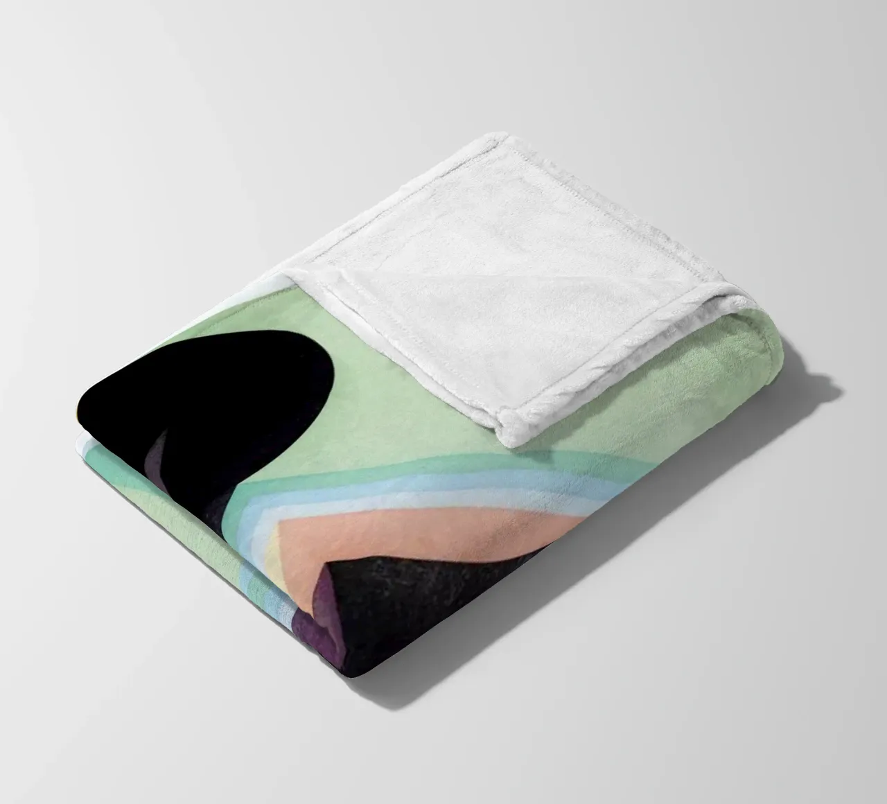 Exposed fleece blanket by Abstract 888