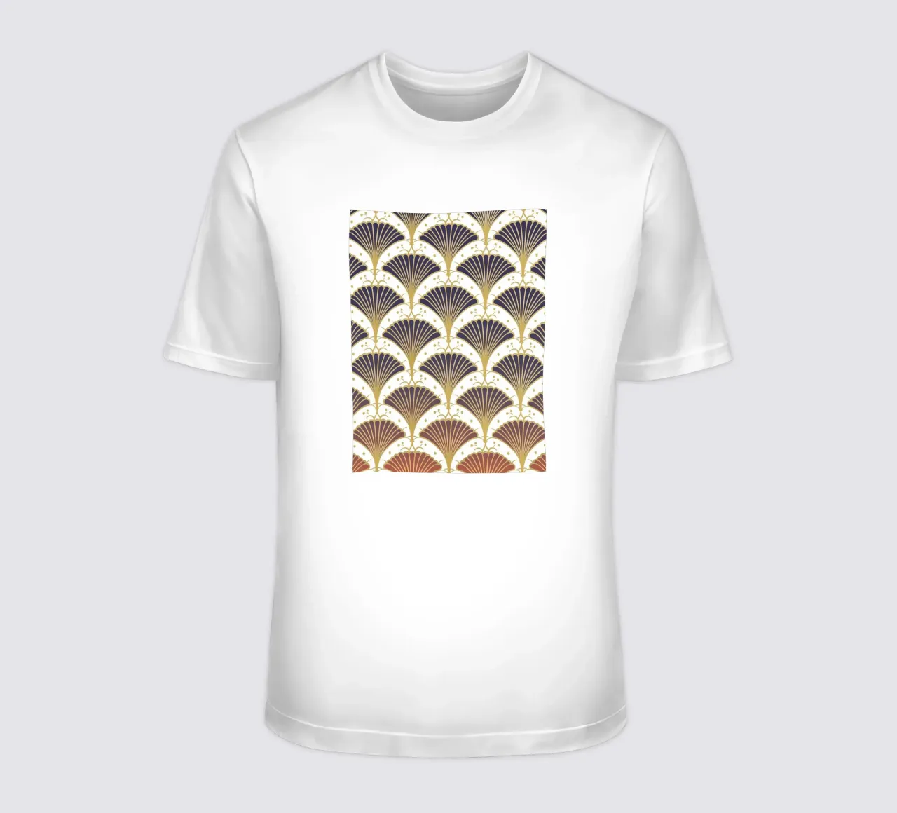 Art Deco pattern jazz t-shirt da Carinaprint