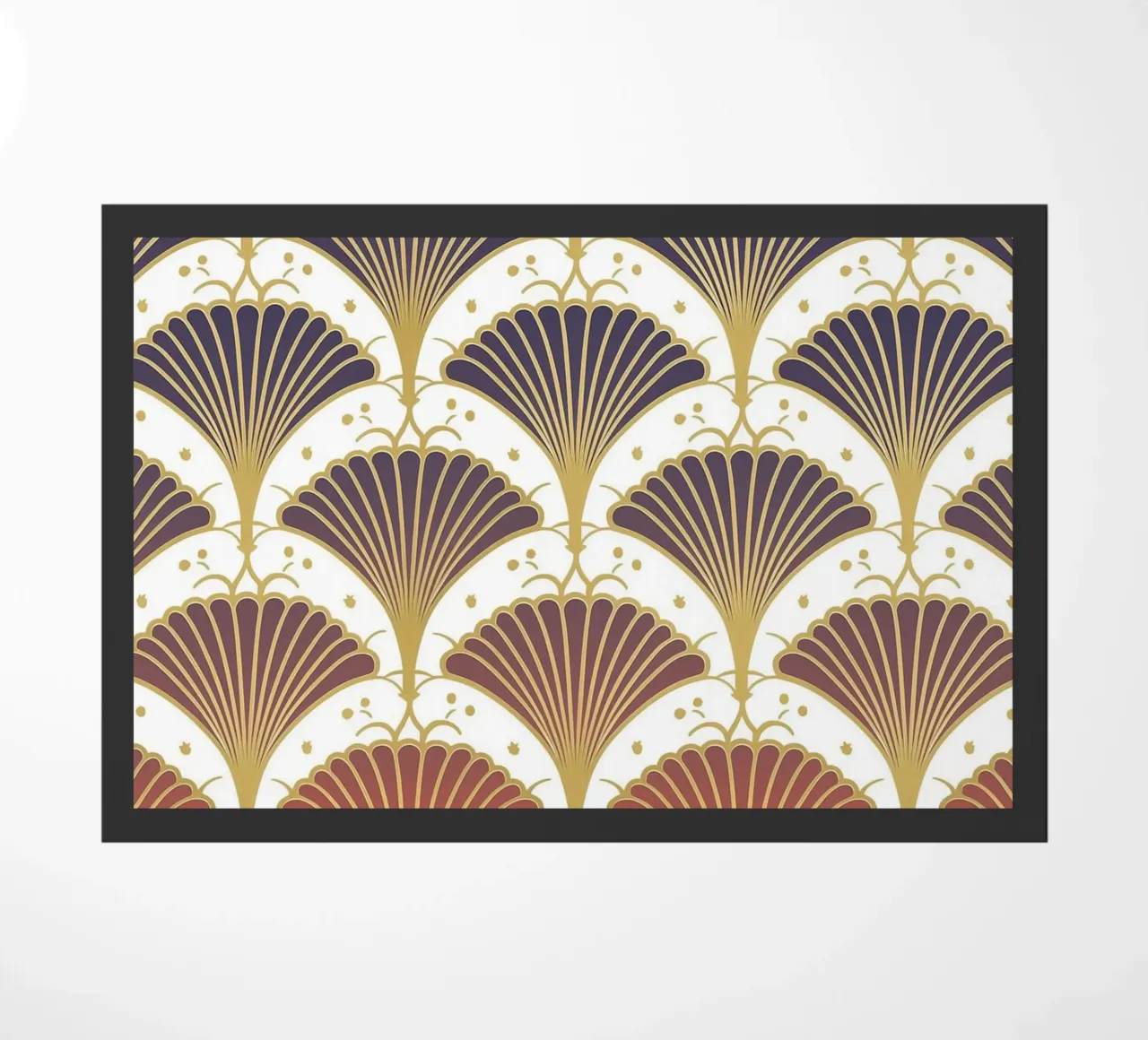 Art Deco pattern jazz zerbino da Carinaprint