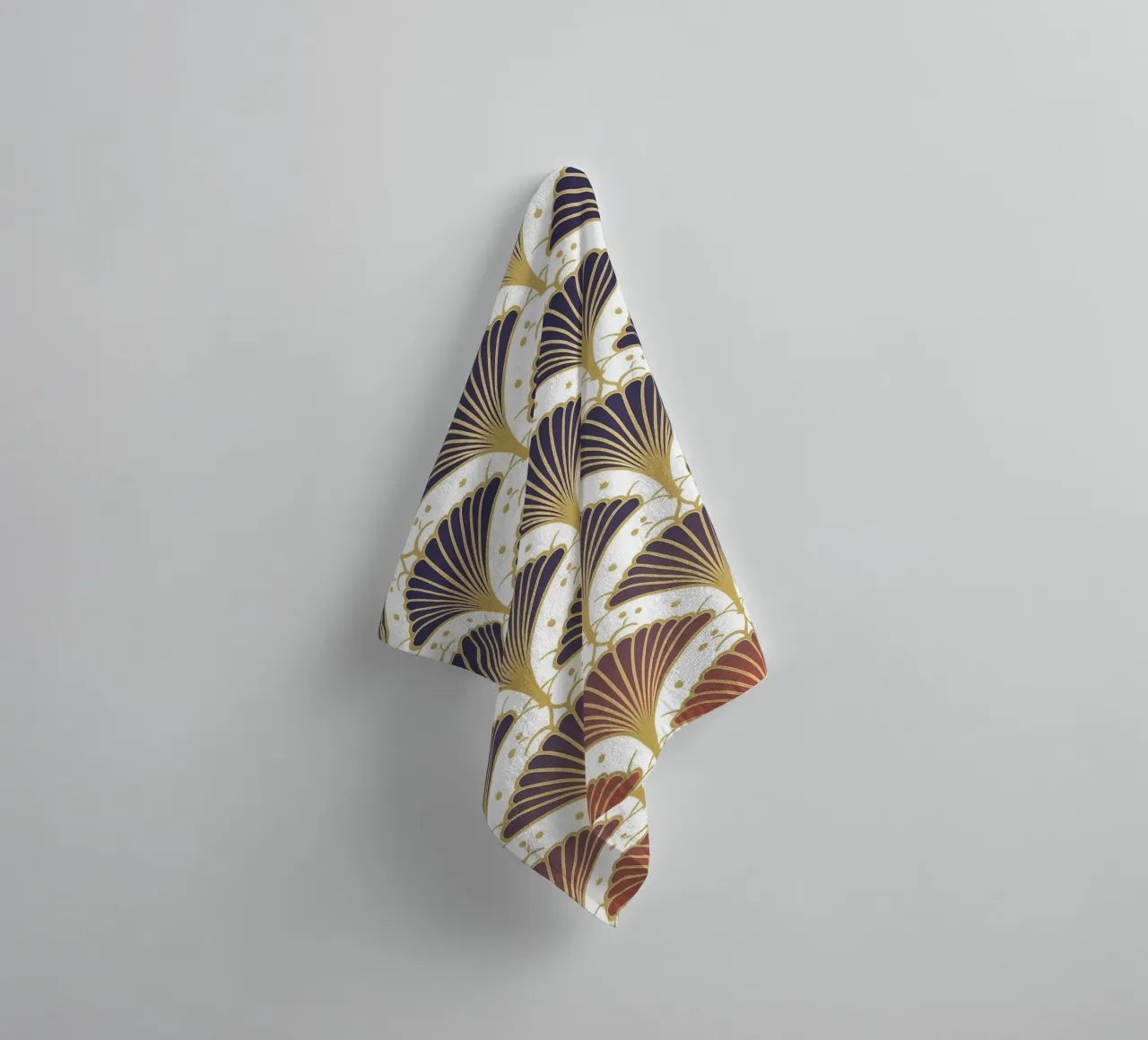 Art Deco pattern jazz asciugamano da bagno da Carinaprint