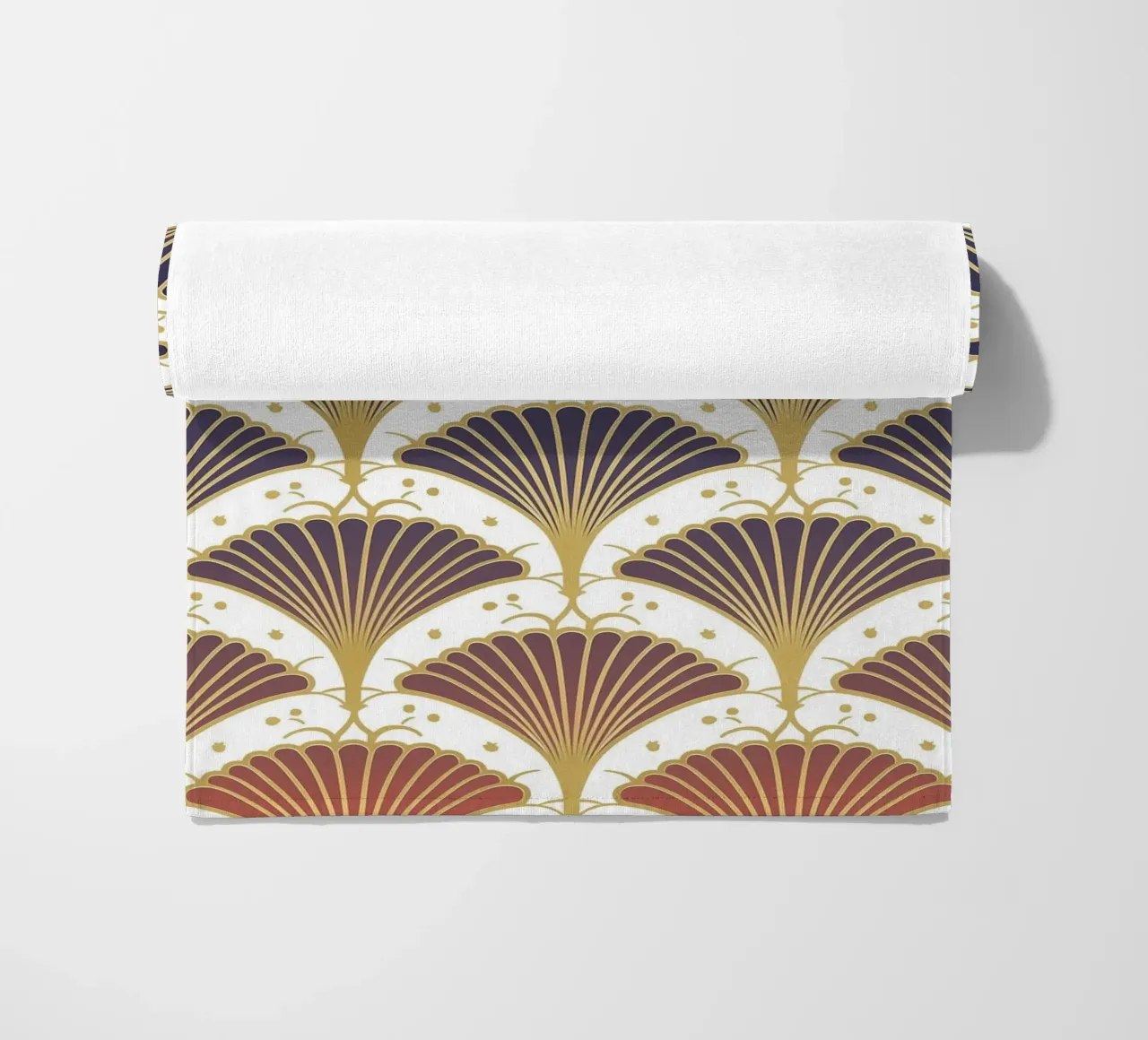Art Deco pattern jazz telo mare da Carinaprint