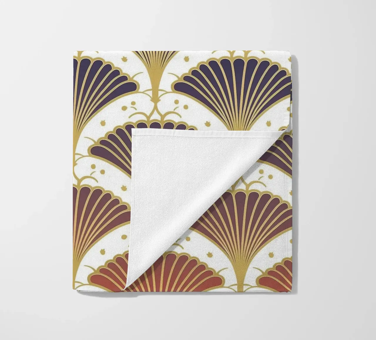 Art Deco pattern jazz telo mare da Carinaprint