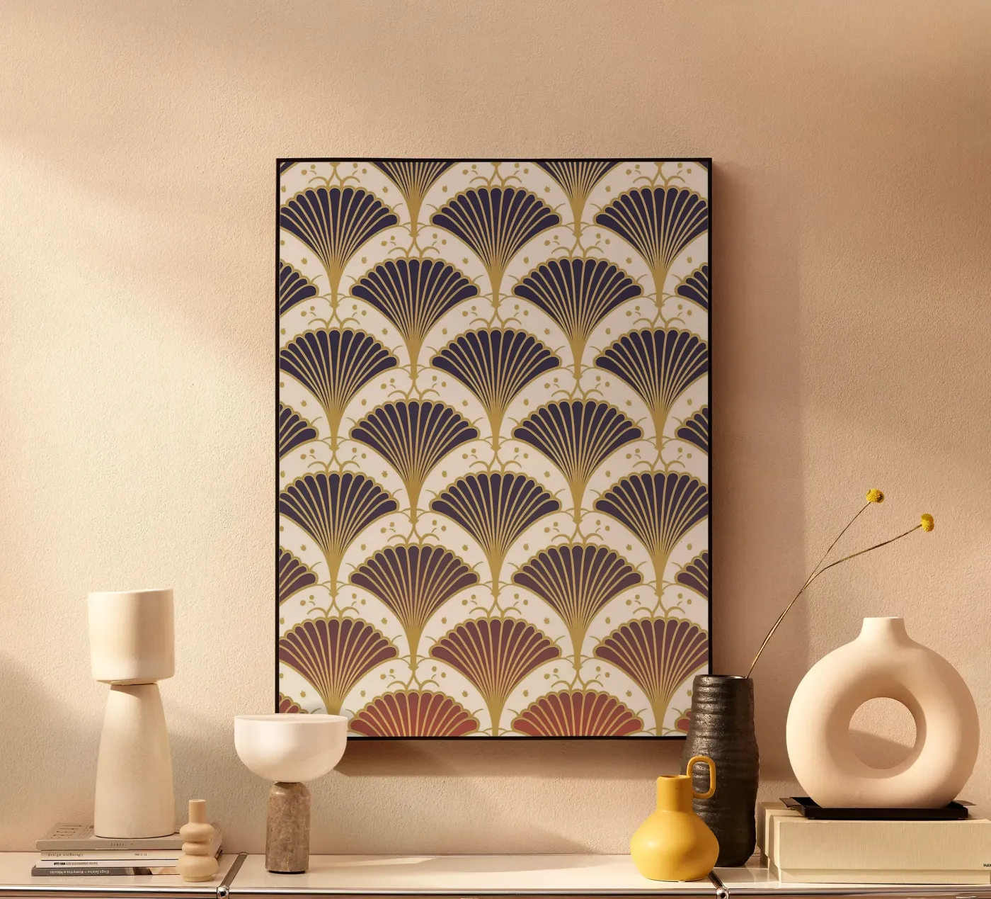 Art Deco pattern jazz plexiglass da Carinaprint