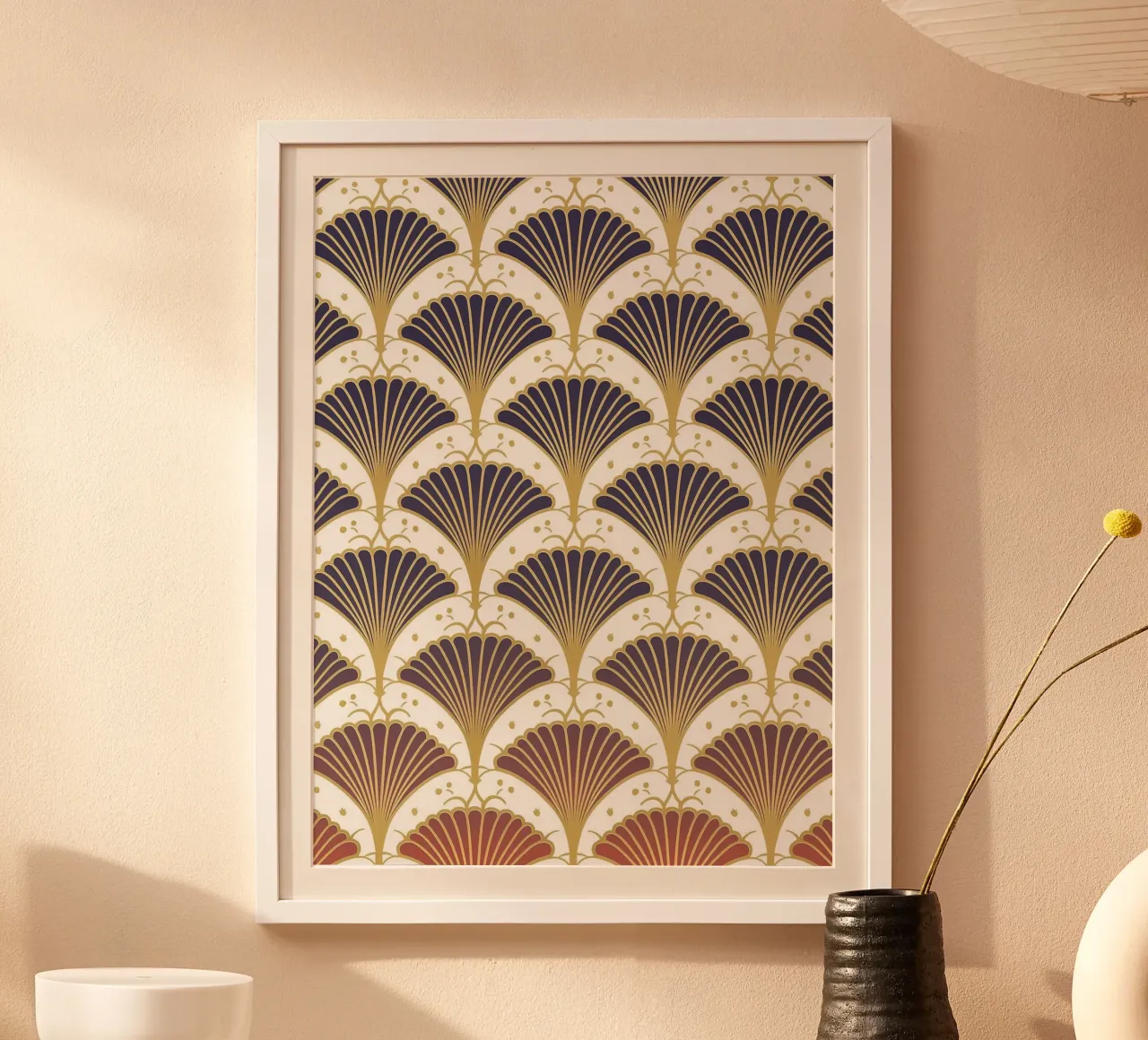 Art Deco pattern jazz poster da Carinaprint