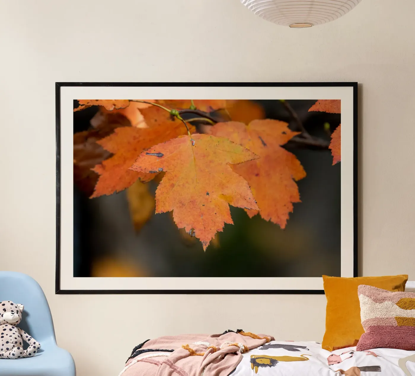 Herfstblad poster van anderm