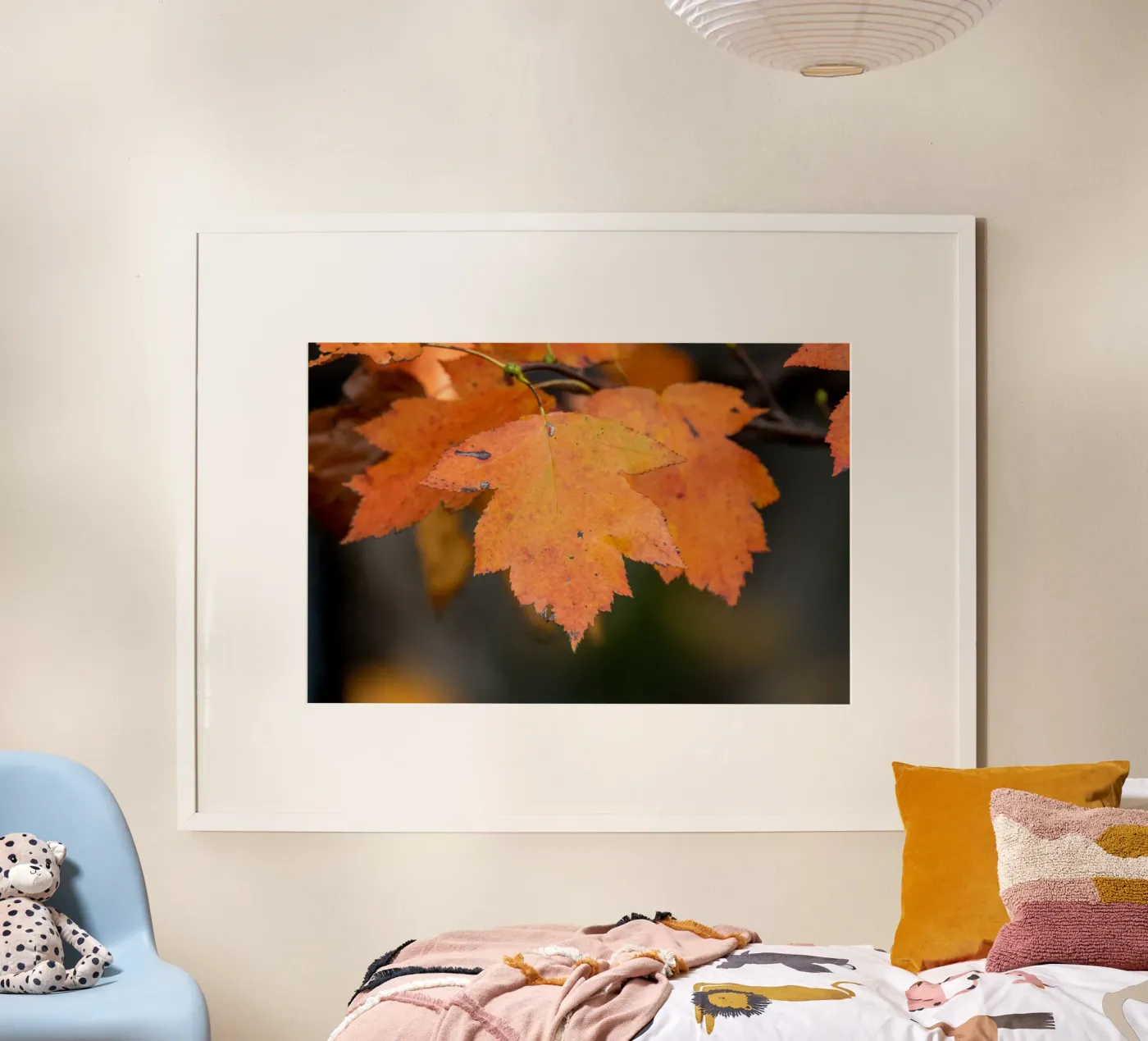 Herfstblad poster van anderm