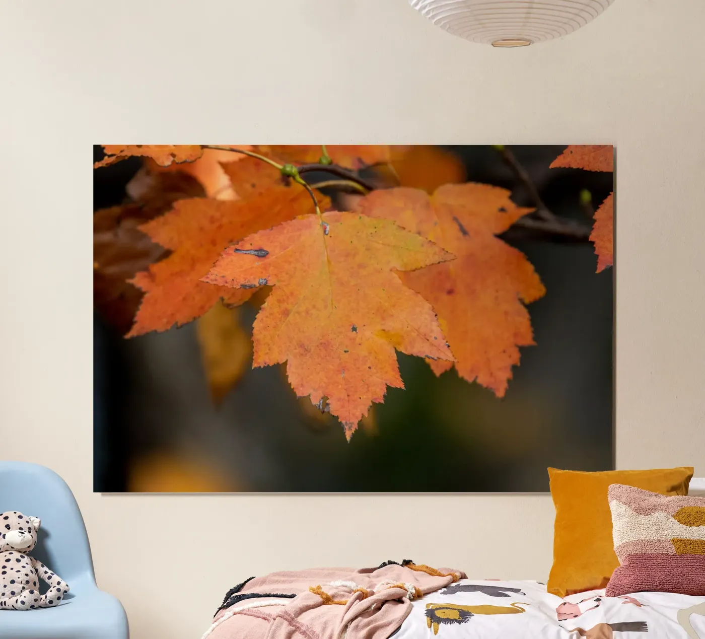 Herfstblad poster van anderm