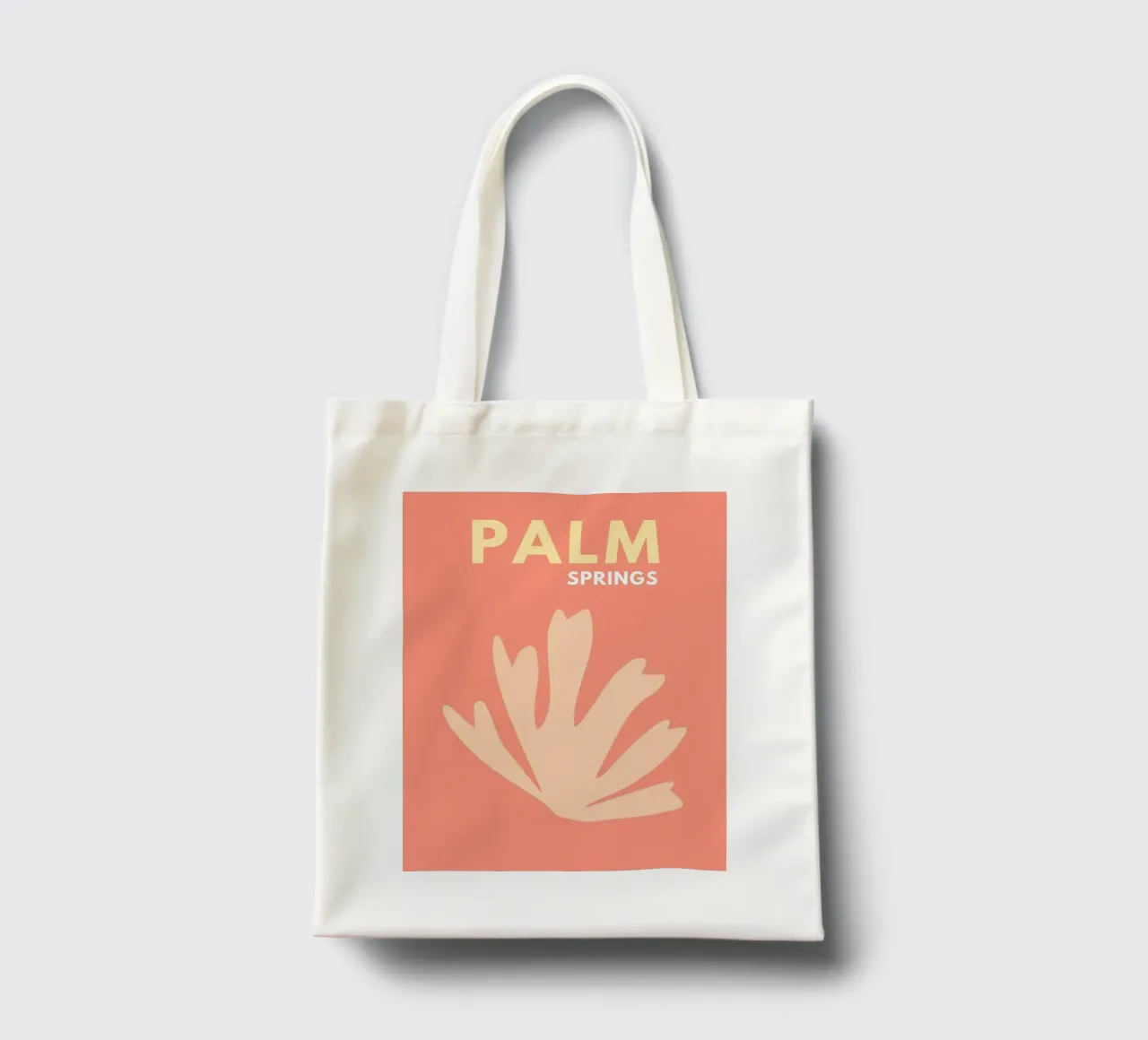 Palm Sprints Impresión de viaje tote bag de Bella Studio