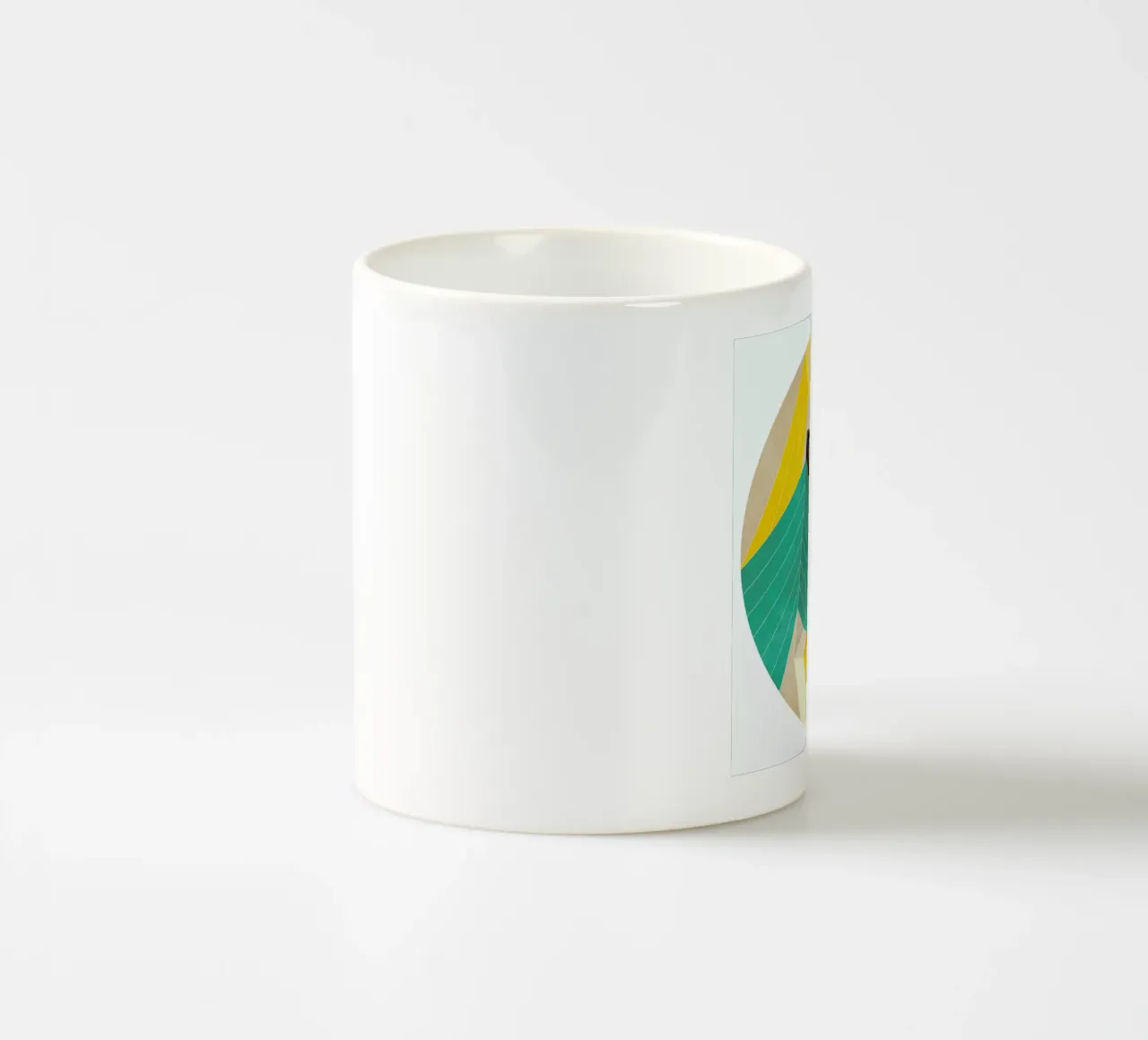 Lines Inside Keramik Tasse von lovely lines