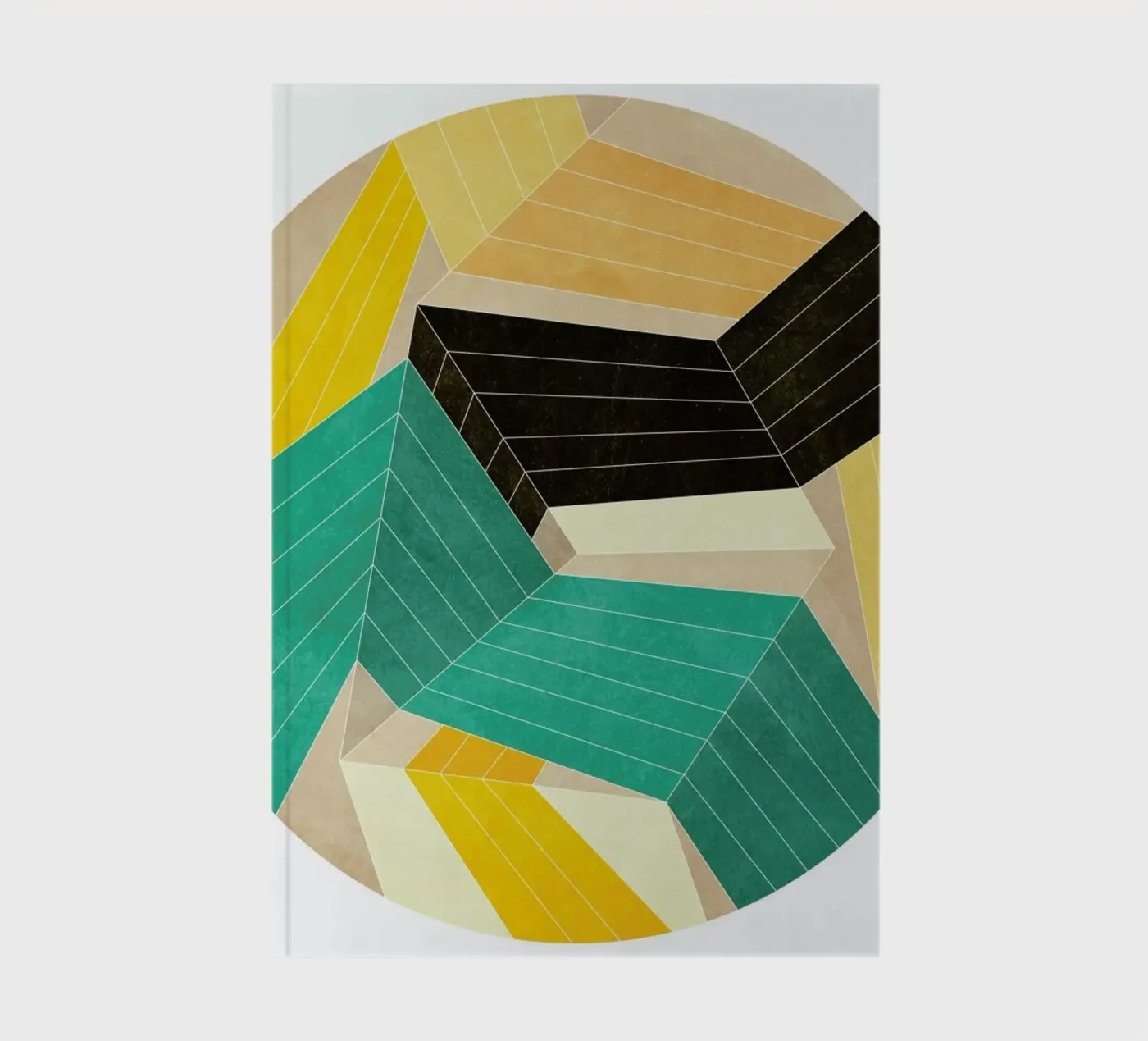 Lines Inside notebook by Abstract Joy