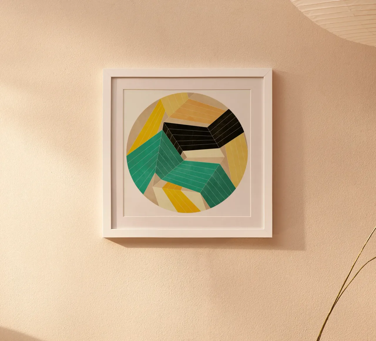 Lines Inside poster by Abstract 888