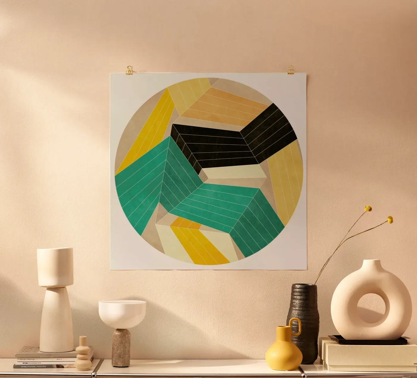 Lines Inside poster da Abstract Joy