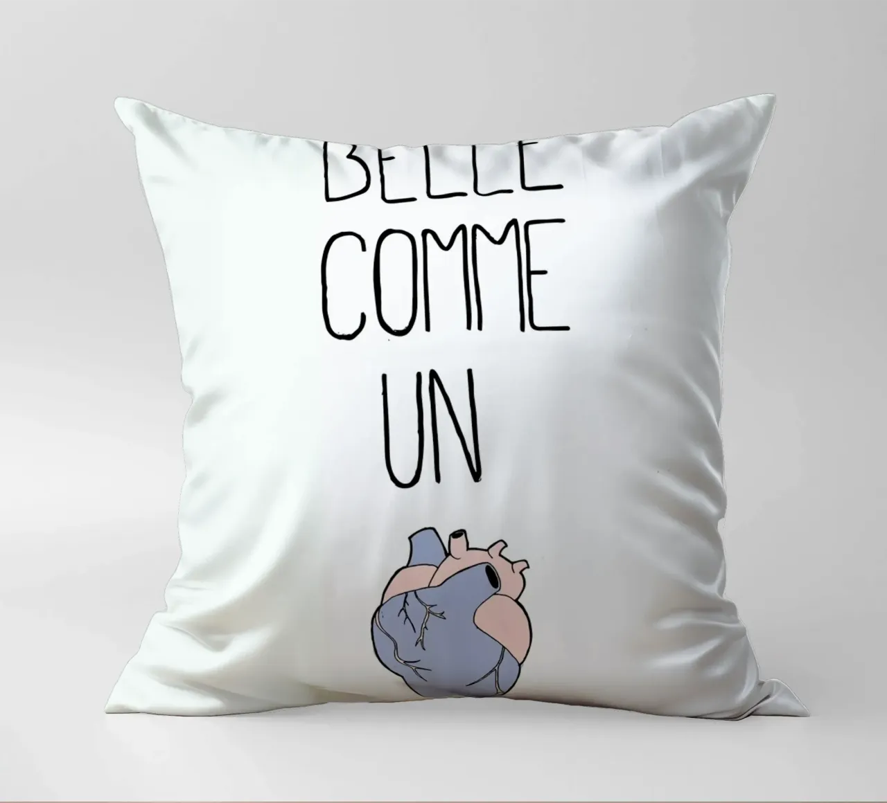 Belle cœur cuscino da P'tit Vélo