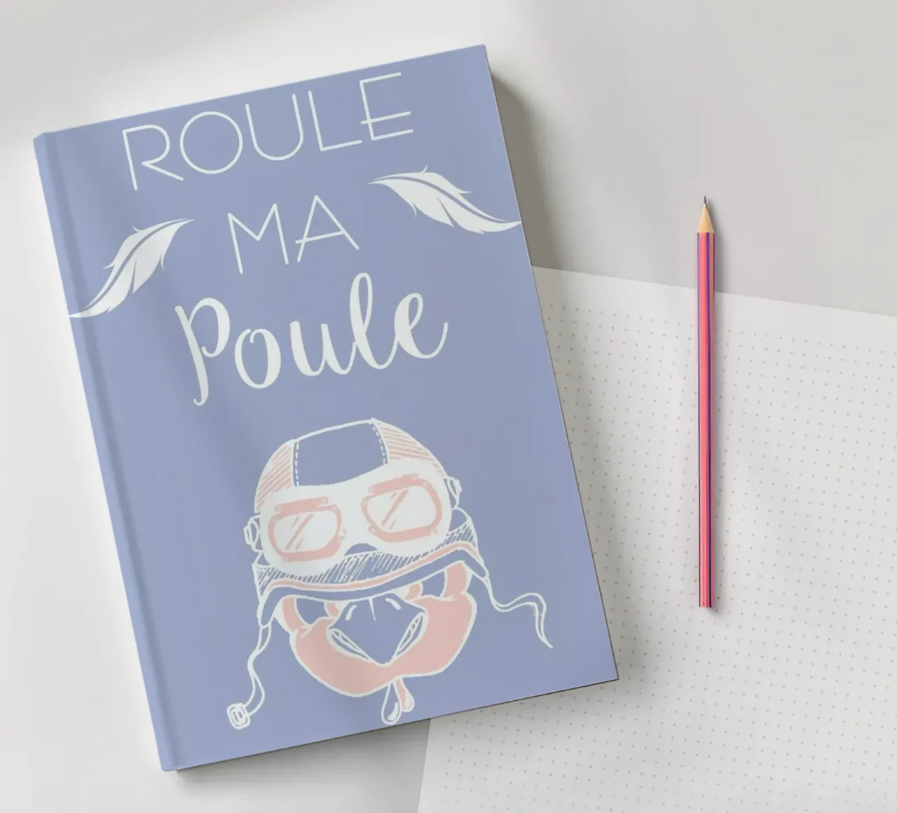 Roule ma poule notebook by P'tit Vélo