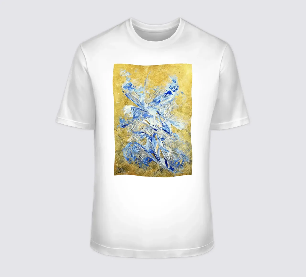 IDEAL GIFT 102 t-shirt by Thierry Vobmann Abstract painting