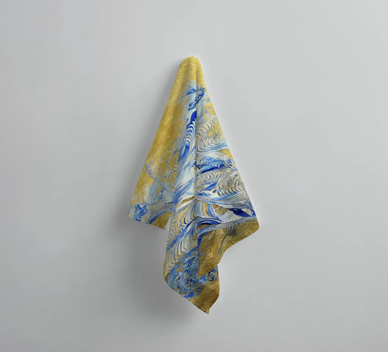 IDEAL GIFT 102 towel by Thierry Vobmann Abstract painting