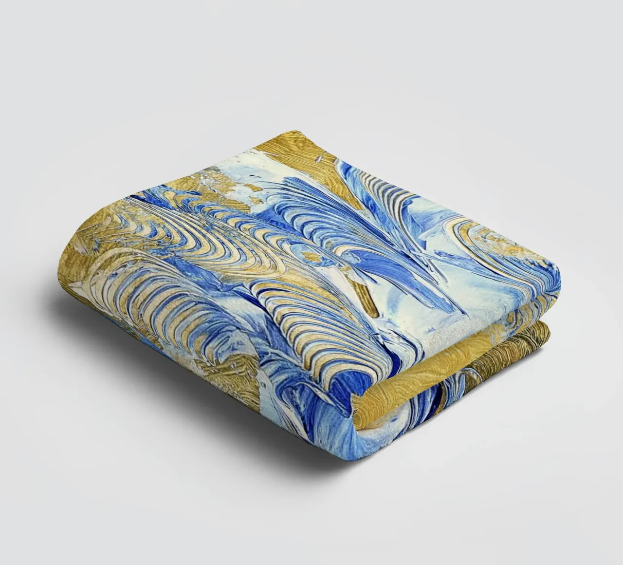 IDEAL GIFT 102 towel by Thierry Vobmann Abstract painting