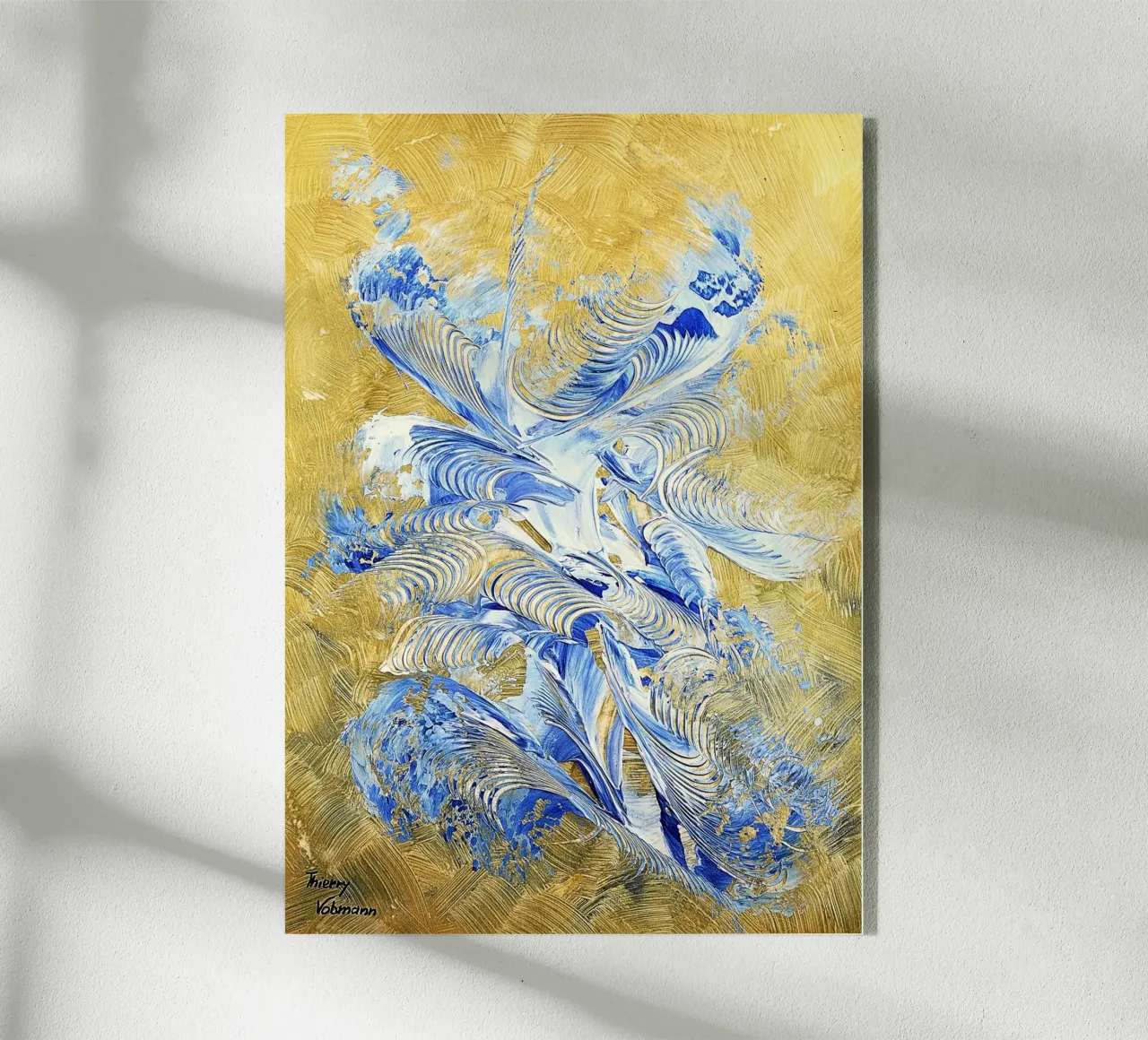 IDEAL GIFT 102 plexiglass da Thierry Vobmann Abstract painting