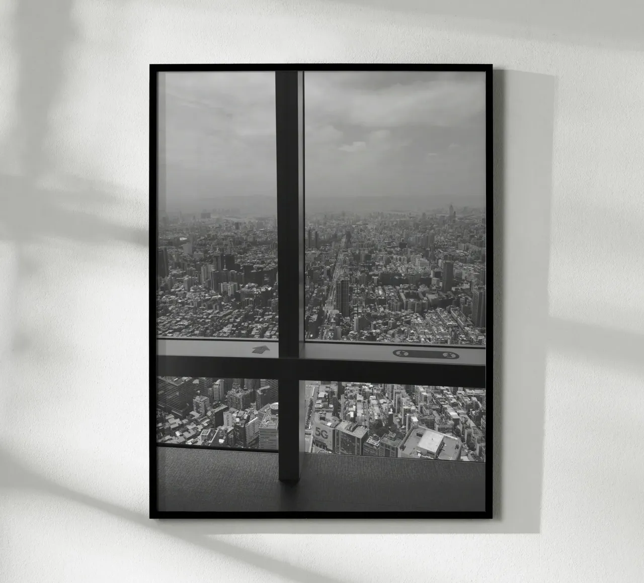Taipei 101 poster con telaio in alluminio da Lumenia