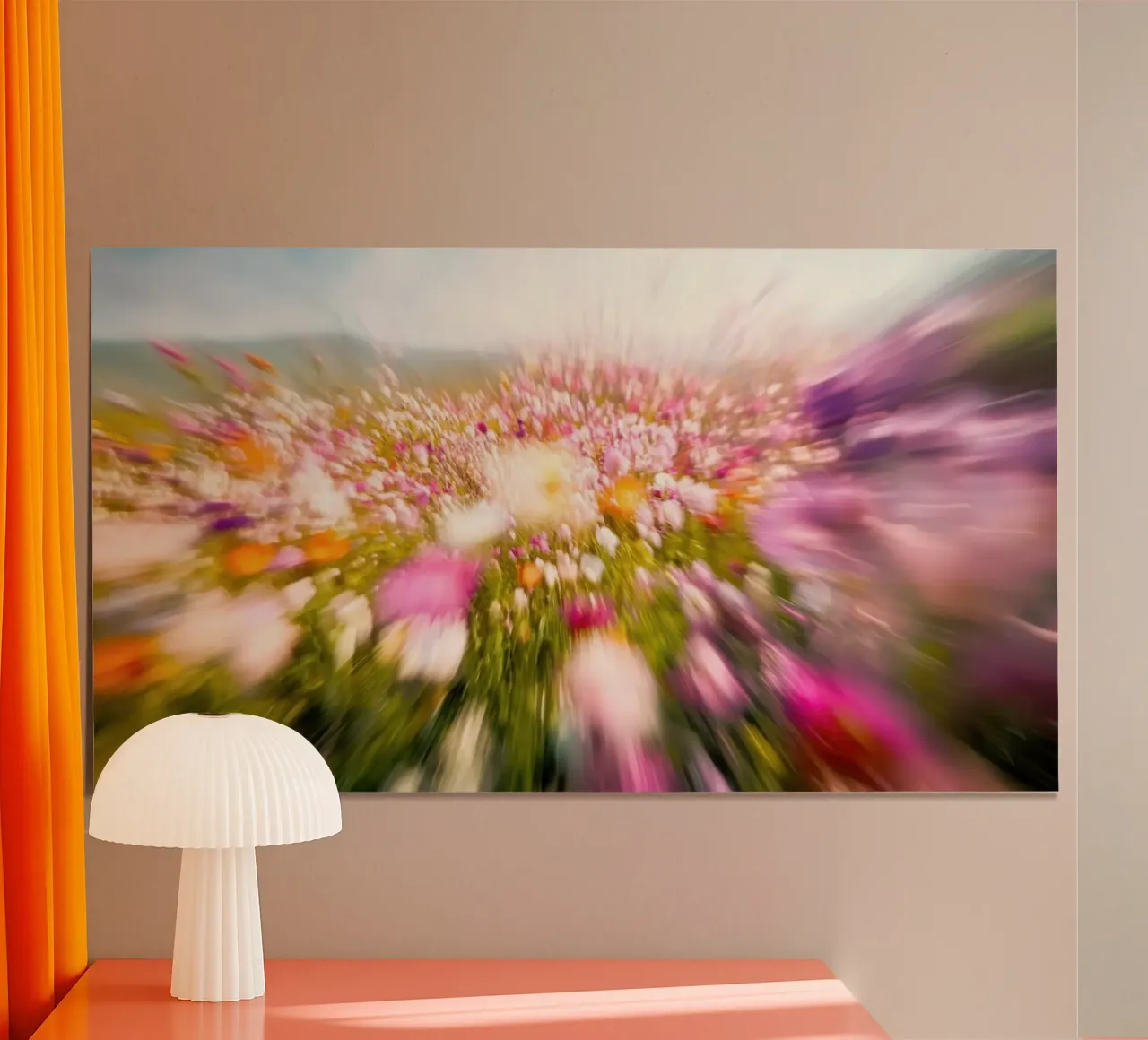 Paesaggio in fiore fugace carta hahnemühle da Modern Muse