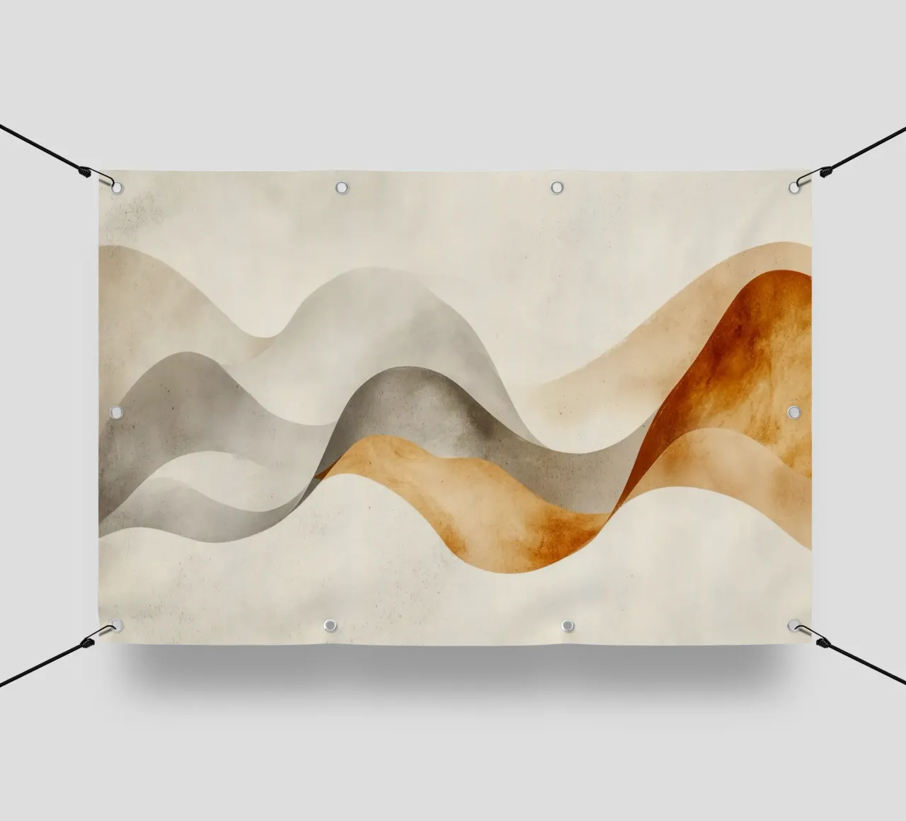 Serene Sands Whispering Waves Desert Bliss Harmony pvc cover by Modern Muse