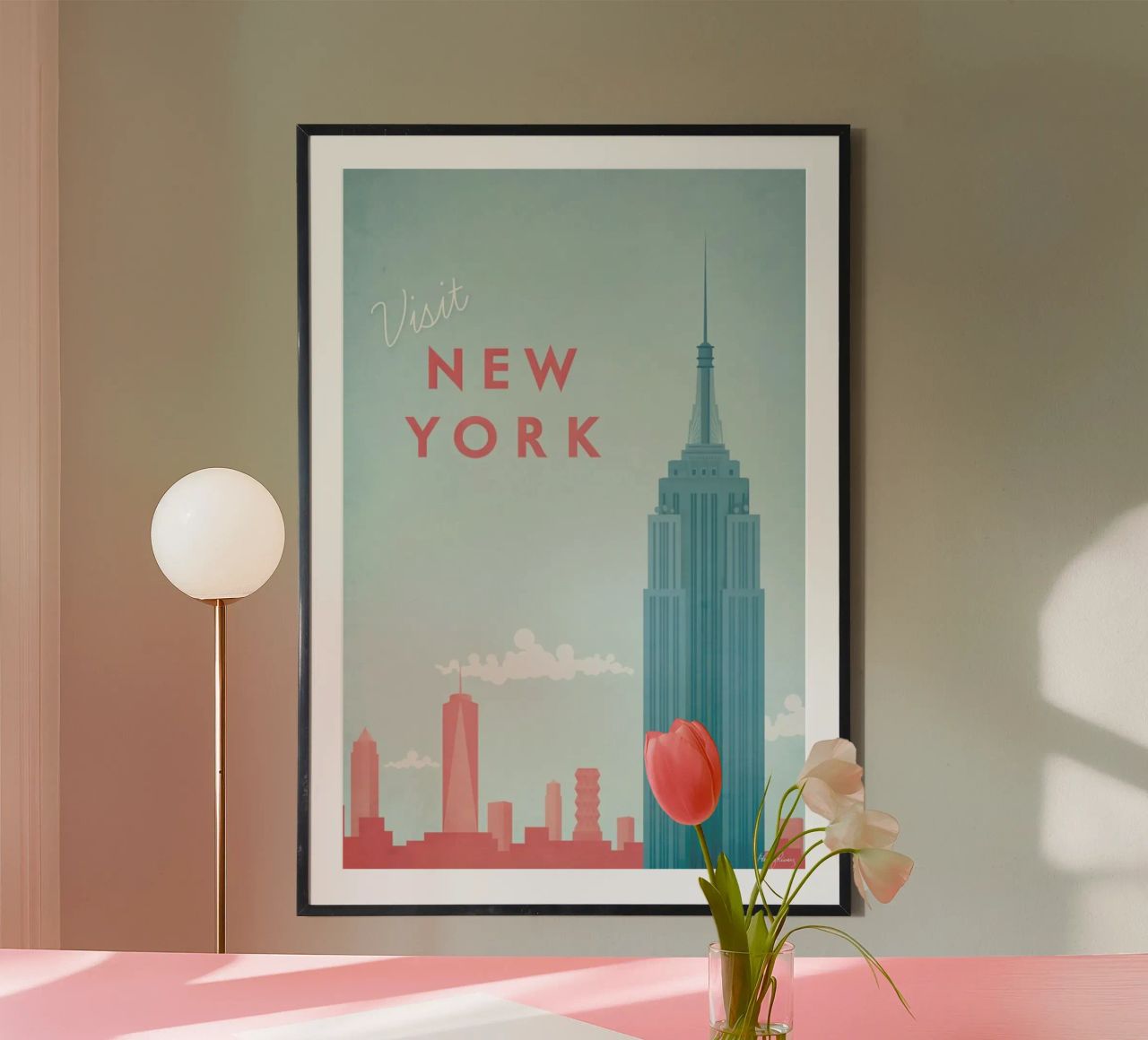 New York poster de Henry Rivers