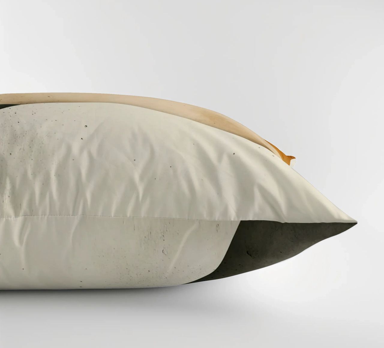 Gentle Ripples Serene Sands Whispering Desert Harmony decorative cushion by Modern Muse
