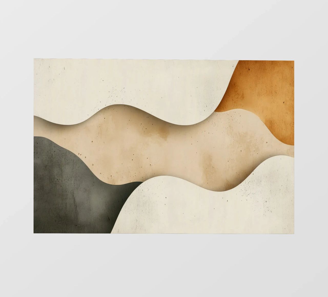 Gentle Ripples Serene Sands Whispering Desert Harmony photo wallpaper by Modern Muse