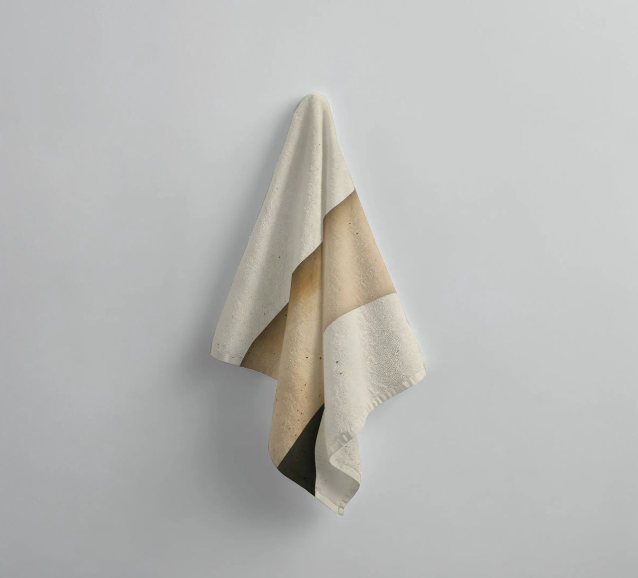 Gentle Ripples Serene Sands Whispering Desert Harmony towel by Modern Muse